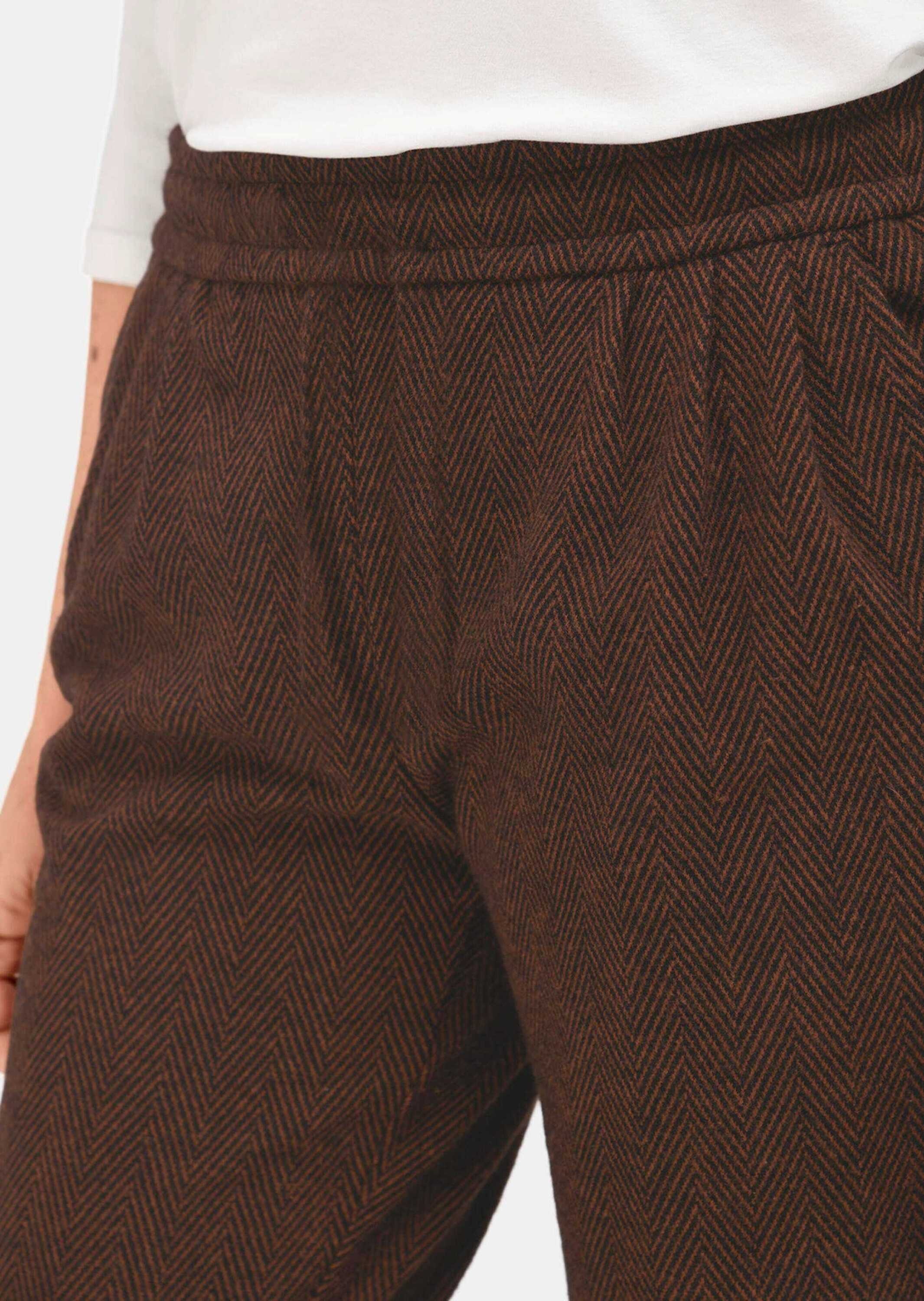 GOLDNER Schlupfhose »Wärmende Schlupfhose LOUISA in knitterarmer Ware«