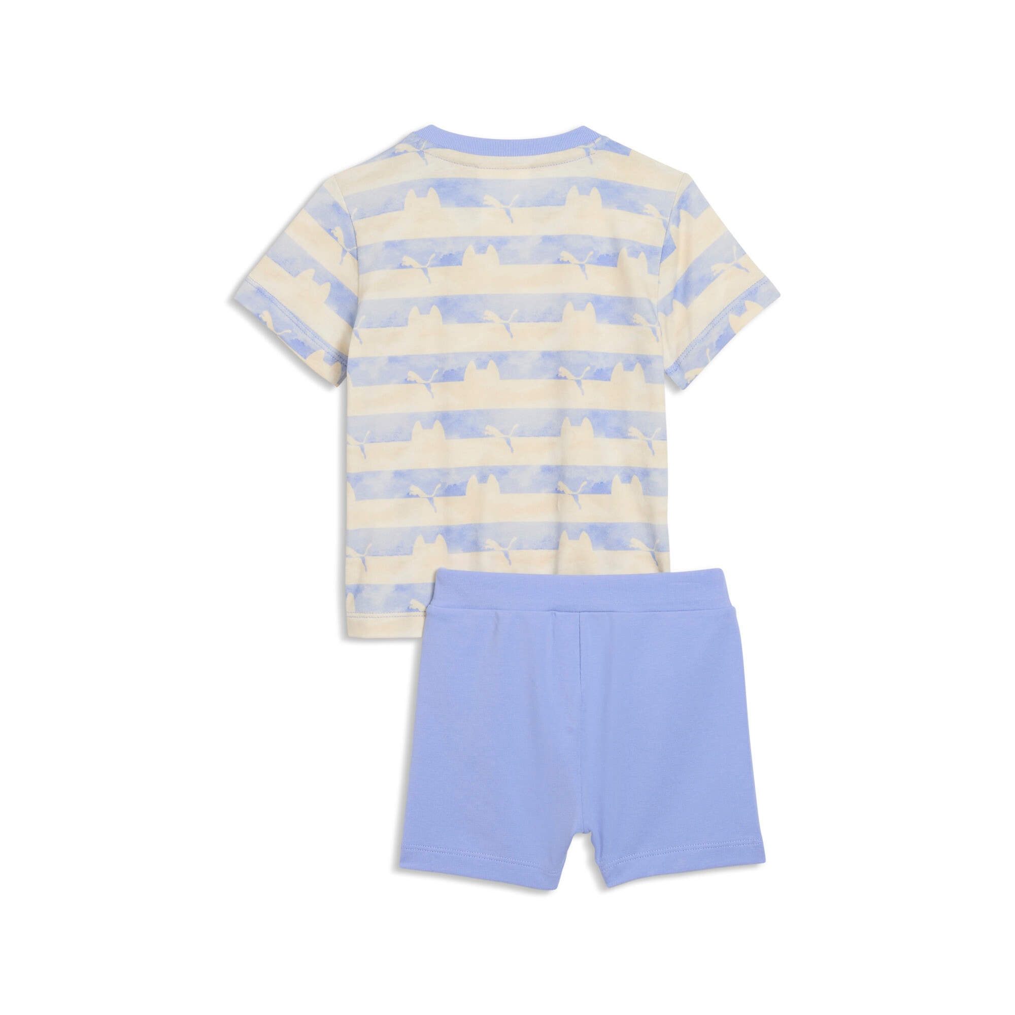 PUMA Trainingsanzug »X GABBY'S DOLLHOUSE MINICATS TEE AND SHORTS SET INF« 2 tlg. zweiteiliges Set, ohne Kapuze, aus Baumwolle und Elasthan