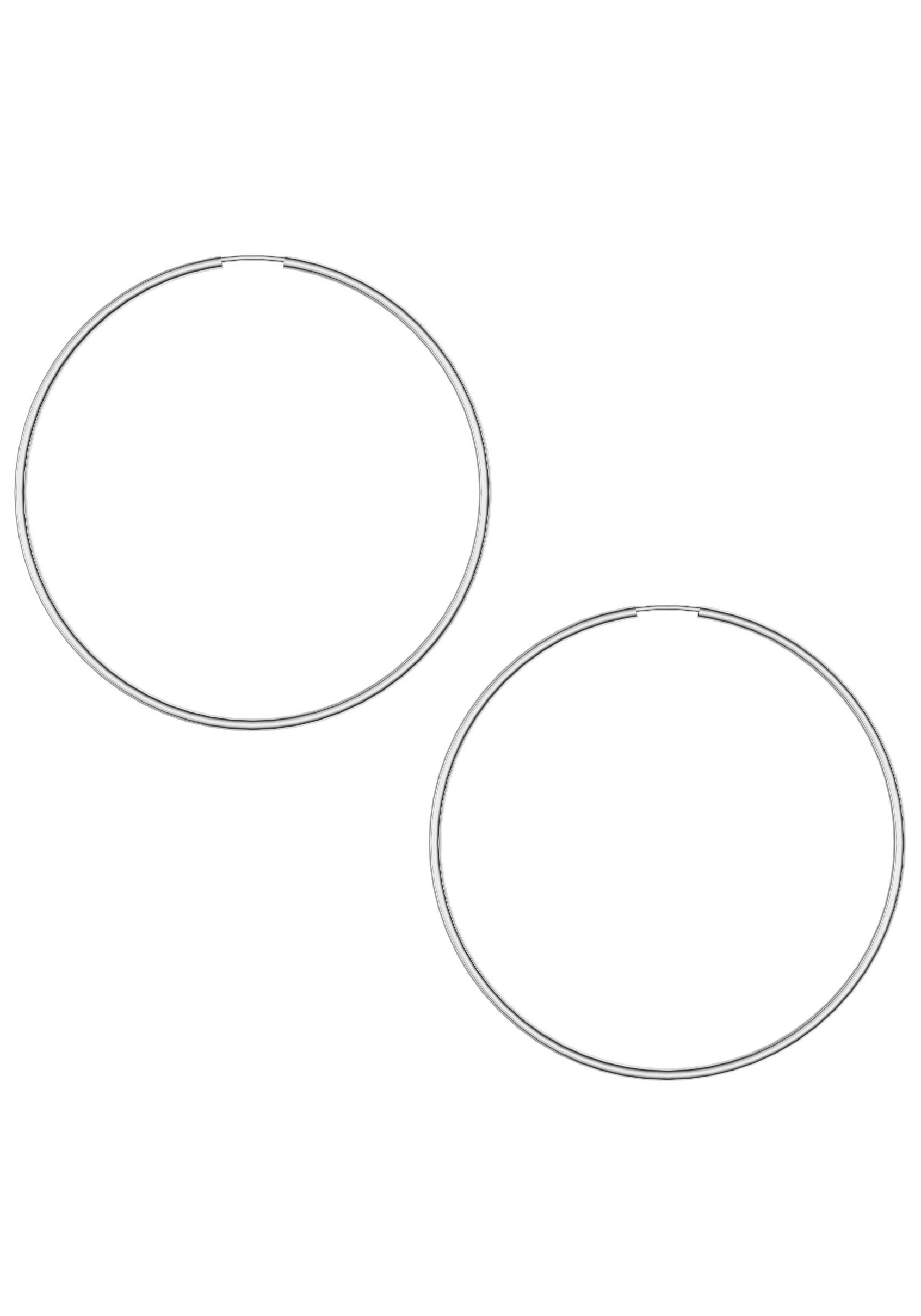 Firetti Paar Creolen »Schmuck Geschenk Silber 925 2,0 mm breit«, Made in Germany
