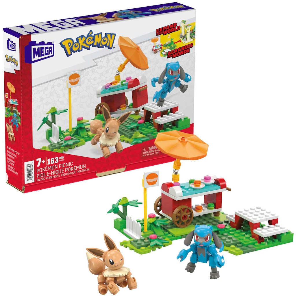 MEGA Konstruktions-Spielset »Pokémon Picknick Abenteuer Bauset«