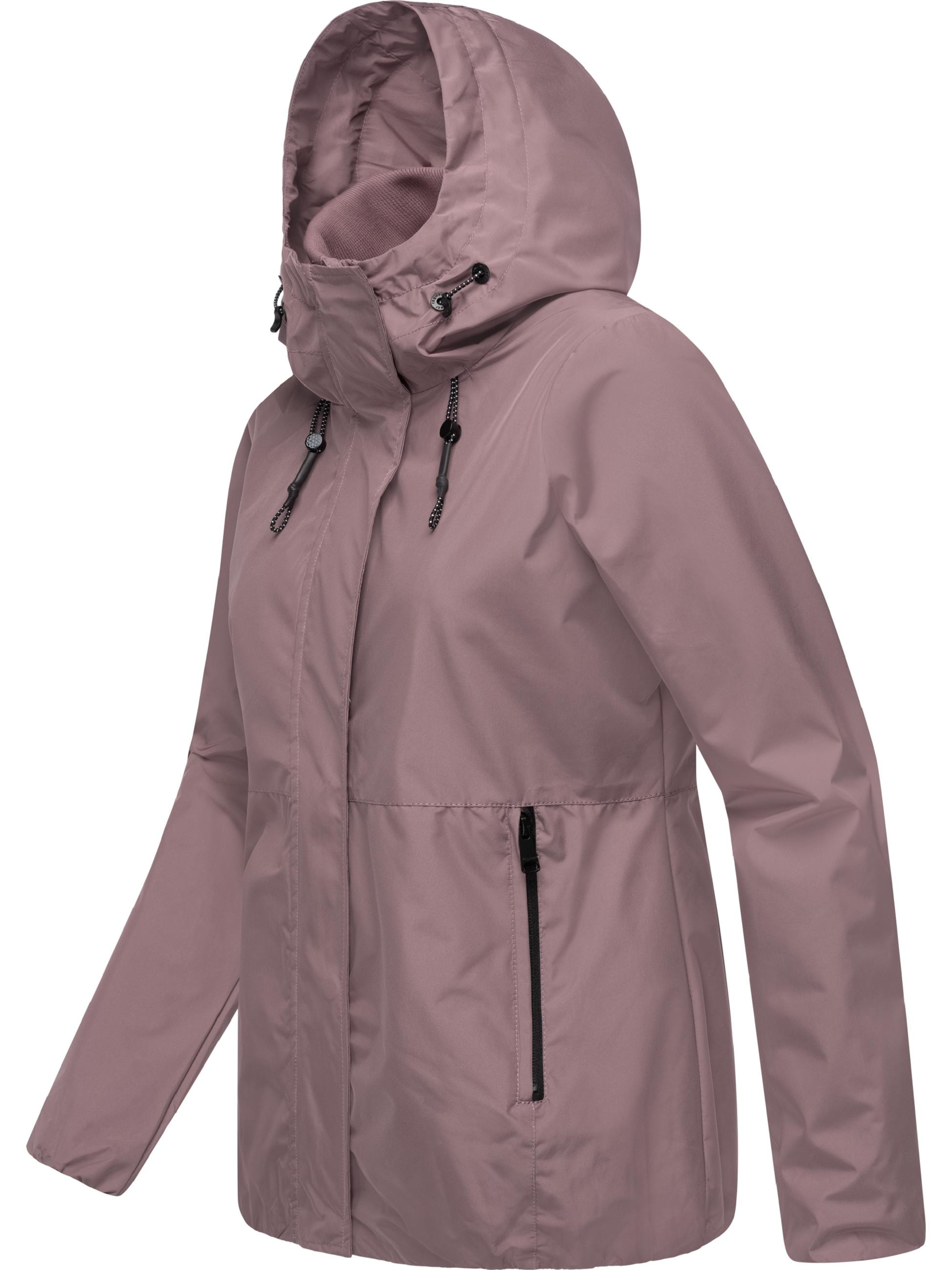 Ragwear Outdoorjacke »Outdoorjacke Sunniva Light«, mit Kapuze, Wasserdichte und atmungsaktive Damen Übergangsjacke