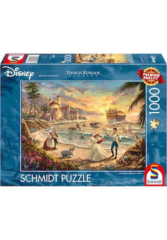 Puzzle »Disney, The Little Mermaid Celebration of Love von Thomas Kinkade«