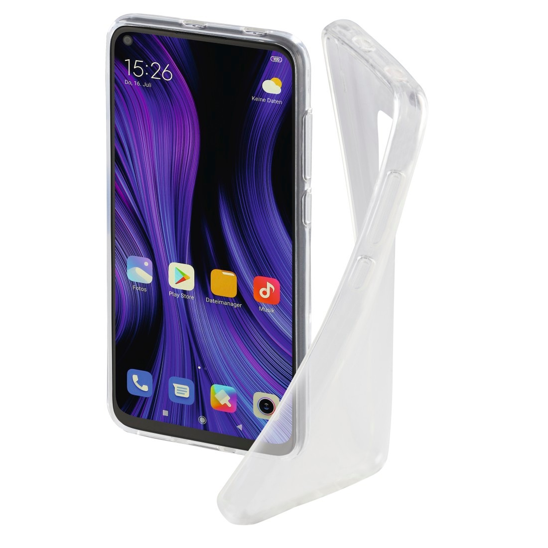 Hama Handyhülle »Smartphone Cover Crystal Clear«, Smartphones, für Xiaomi Redmi Note 9 Transparent