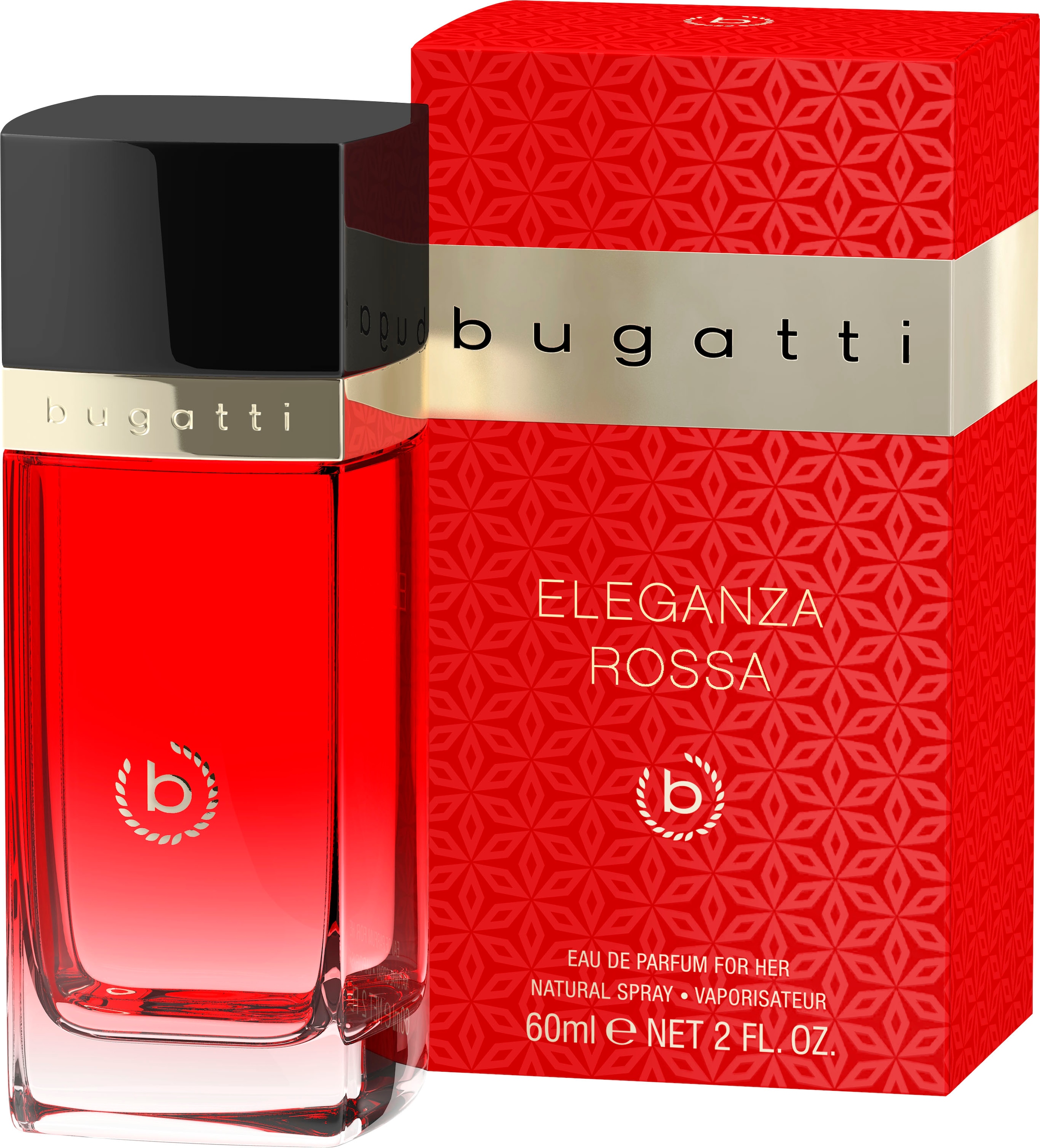 Eau de Parfum »BUGATTI Eleganza Rossa for her EdP 60 ml«