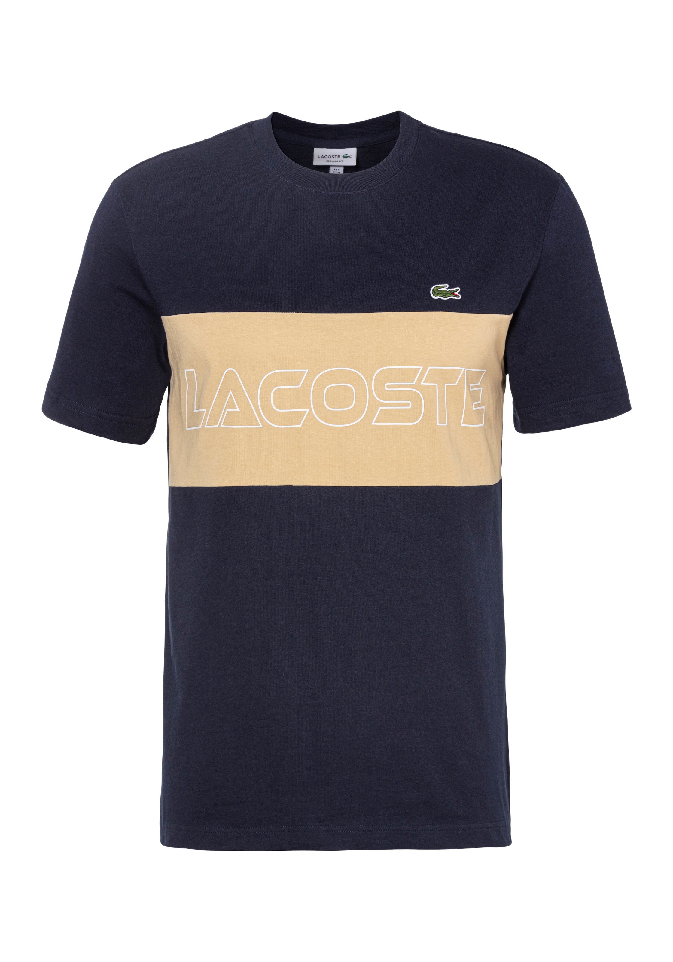 Lacoste T-Shirt »T-SHIRT«, mit Shop Brust OTTO im auf großem Online Print der