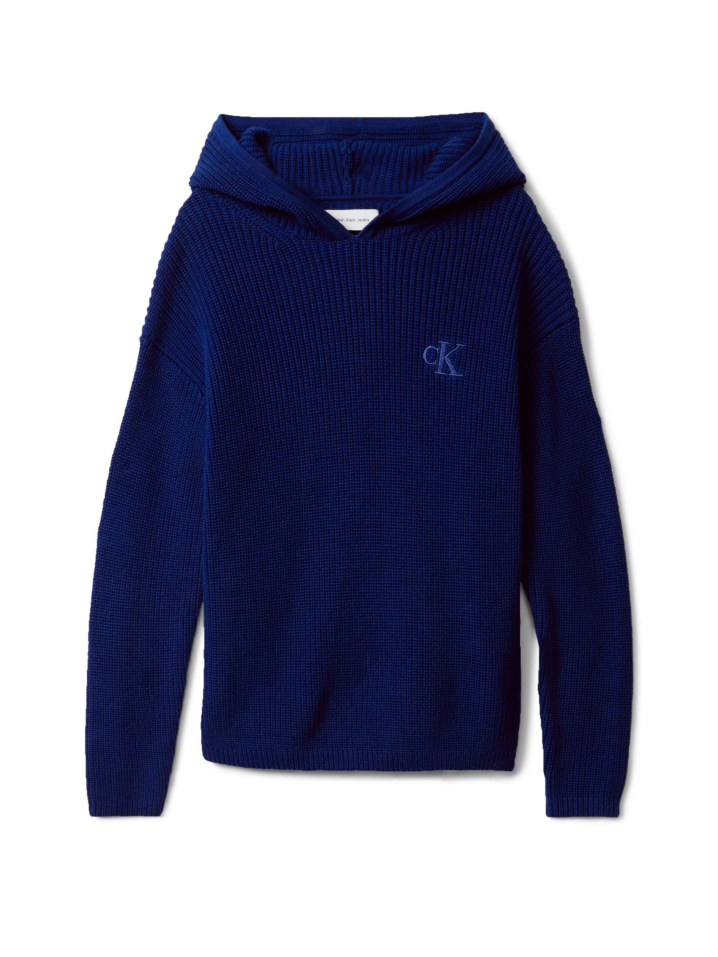 Calvin Klein Jeans Strickpullover »RIB KNIT HOODIE«, für Kinder bis 16 Jahre, mit Kapuze