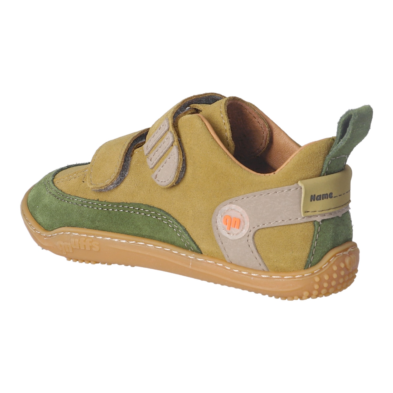 qnuffs Barfußschuh »Ahorn«  Klettschuh, Kinderschuh mit Nullsprenung