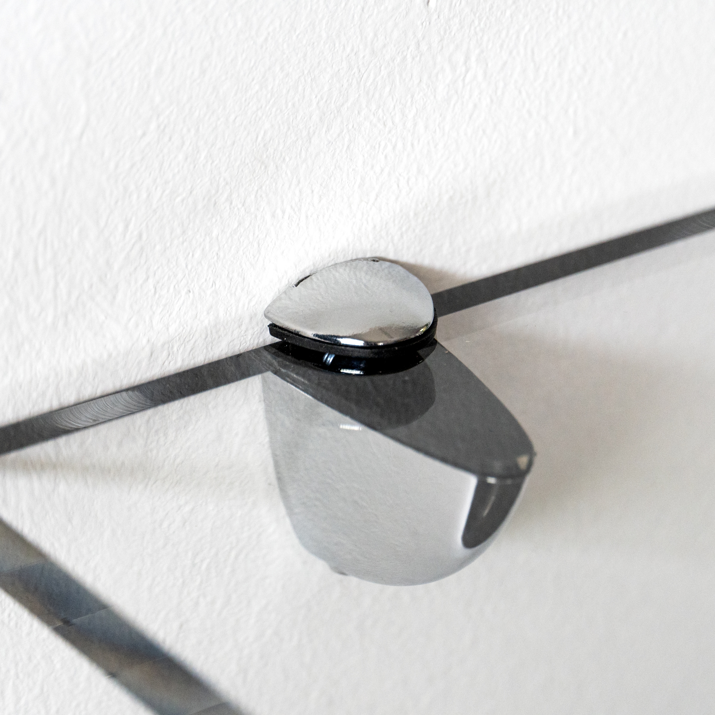 queence Deko-Wandregal »Elle«, Acrylglas 10mm, kantenpoliert - inkl. Befestigungsmaterial
