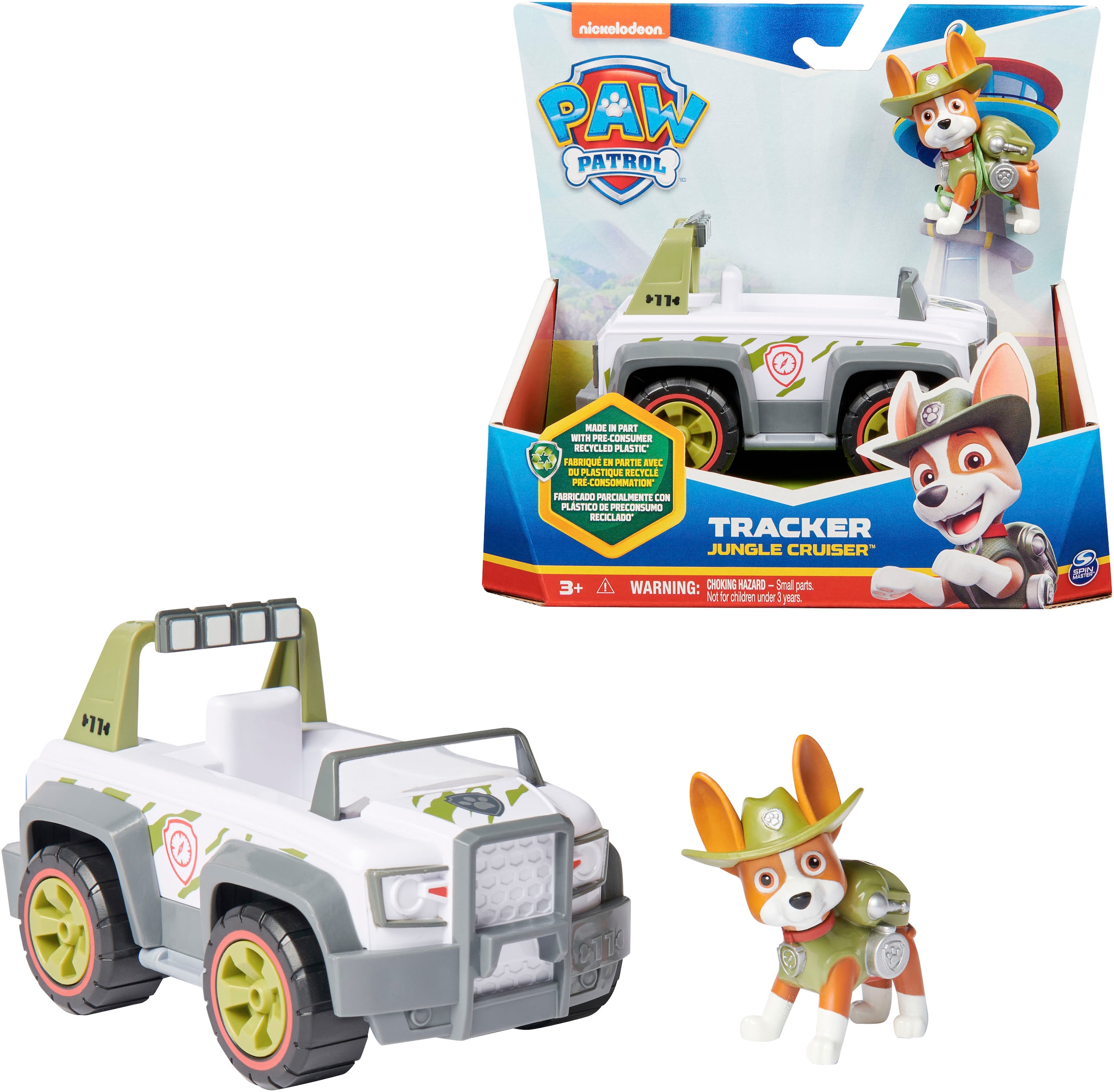 Spielzeug-Auto »Paw Patrol - Sust. Basic Vehicle Tracker«, zum Teil aus recycelten...