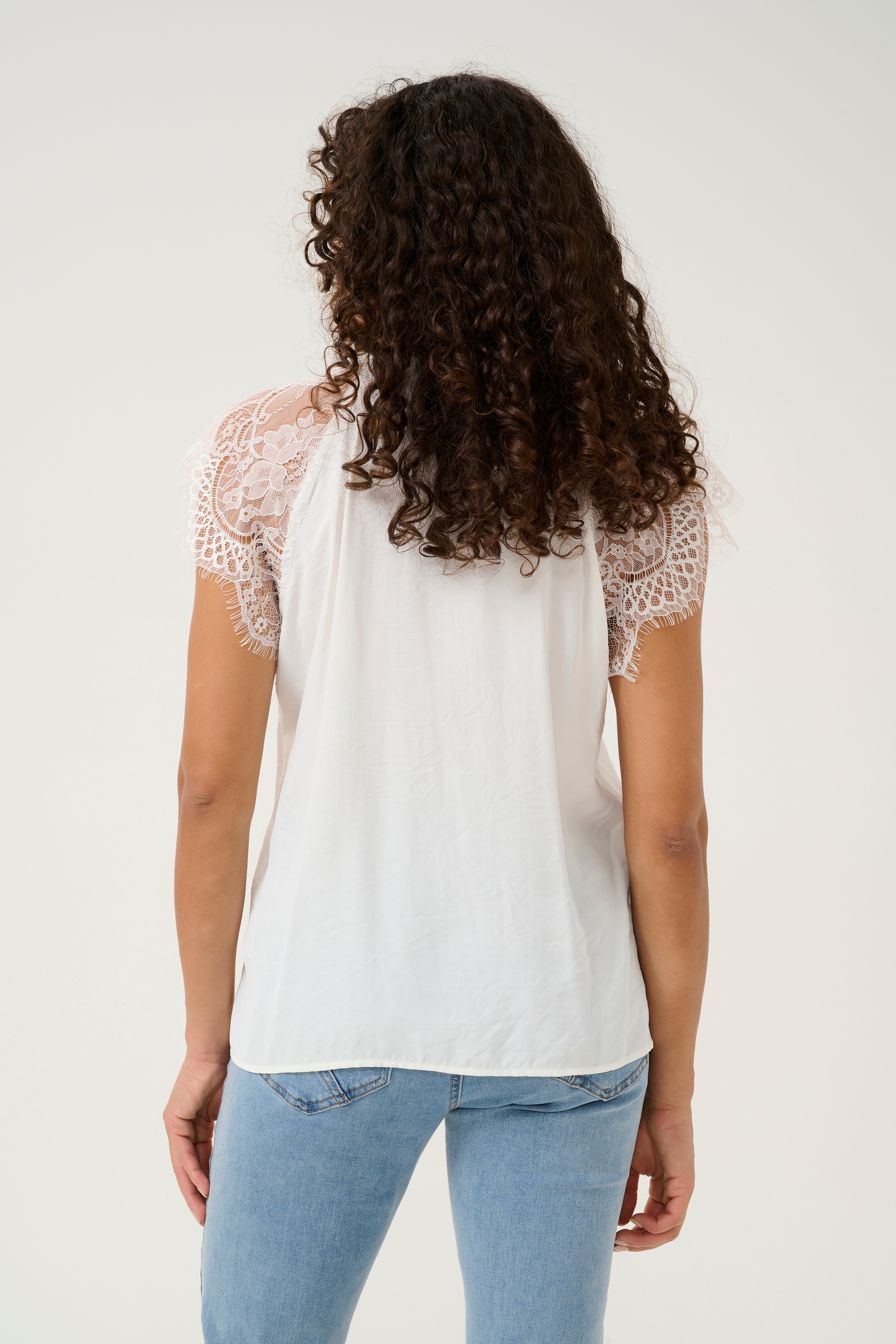 Cream Kurzarmbluse »Damen Bluse kurzarm CRNola«