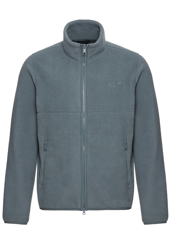 Jack Wolfskin Fleecejacke »LITE CURL FZ M« Atmungsaktiv, leicht, Übergangsjacke