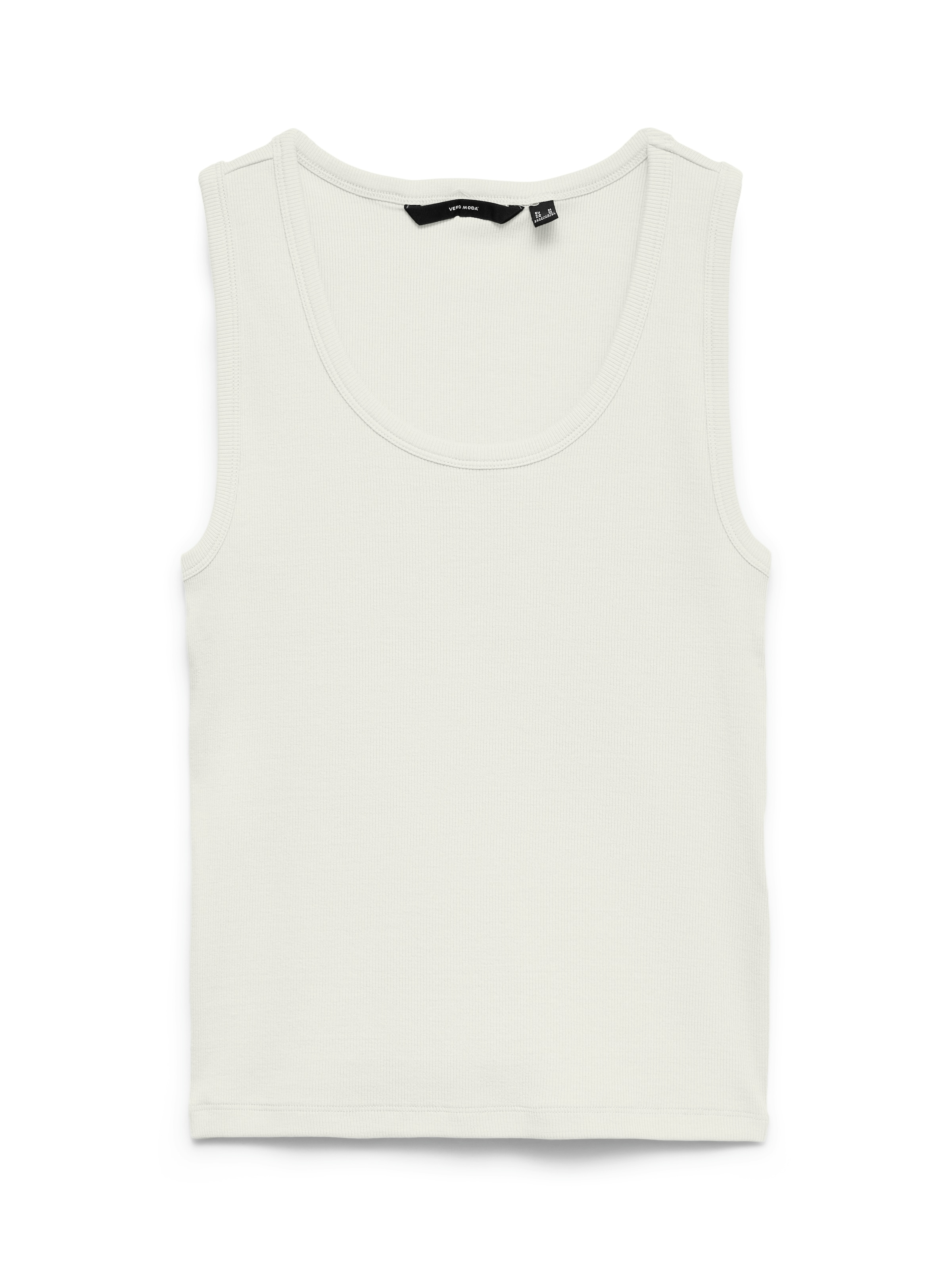 Vero Moda Tanktop »VMCHLOE SL SHORT TANK TOP NOOS« Baumwollmischung