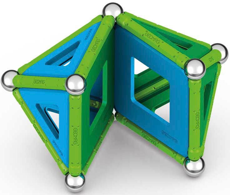 Geomag™ Magnetspielbausteine »GEOMAG™ Classic Panels, Recycled«, (52 St.), aus recyceltem Material; Made in Europe