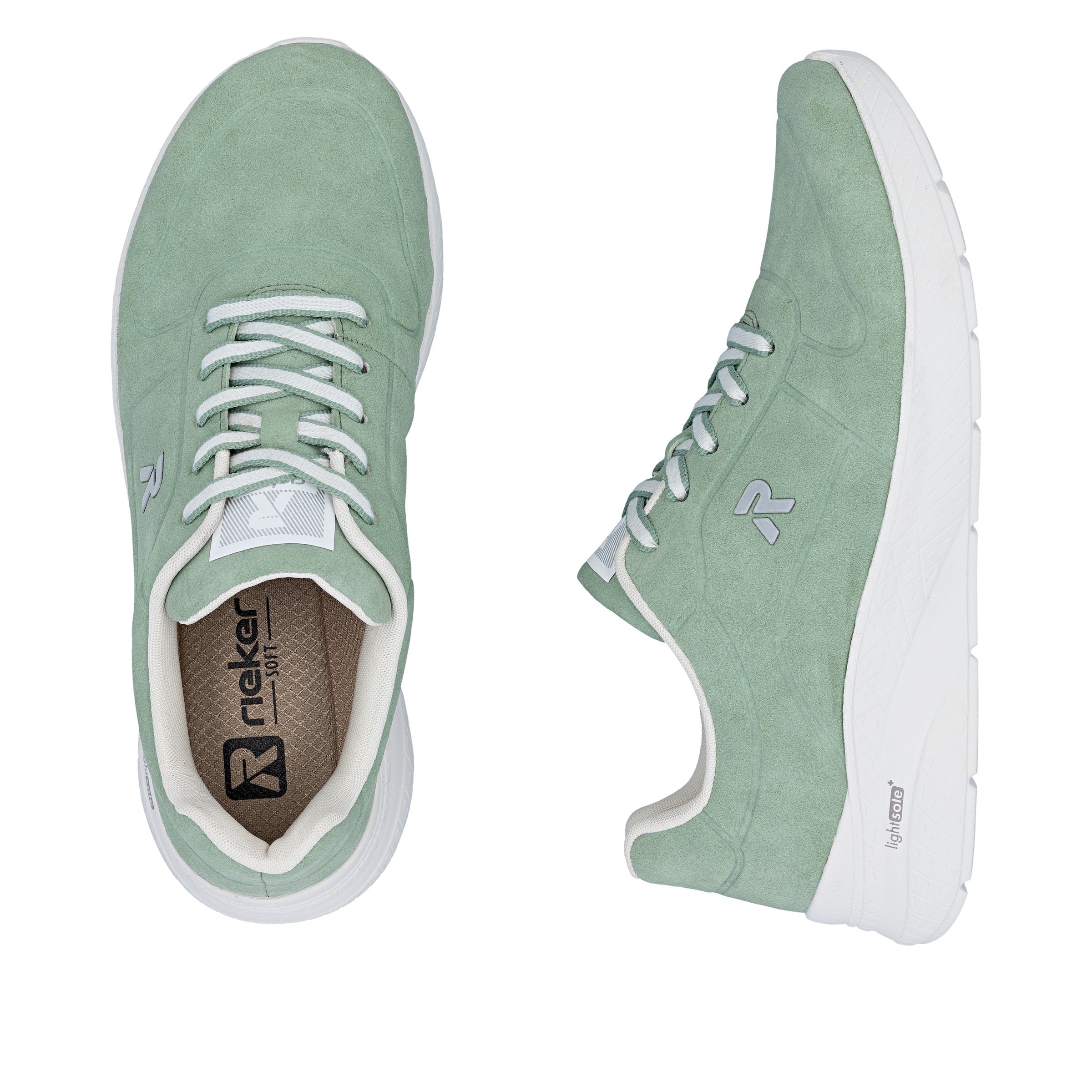 Rieker Sneaker  Schnürschuh, Freizeitschuh, Halbschuh mit leichter Laufsohle