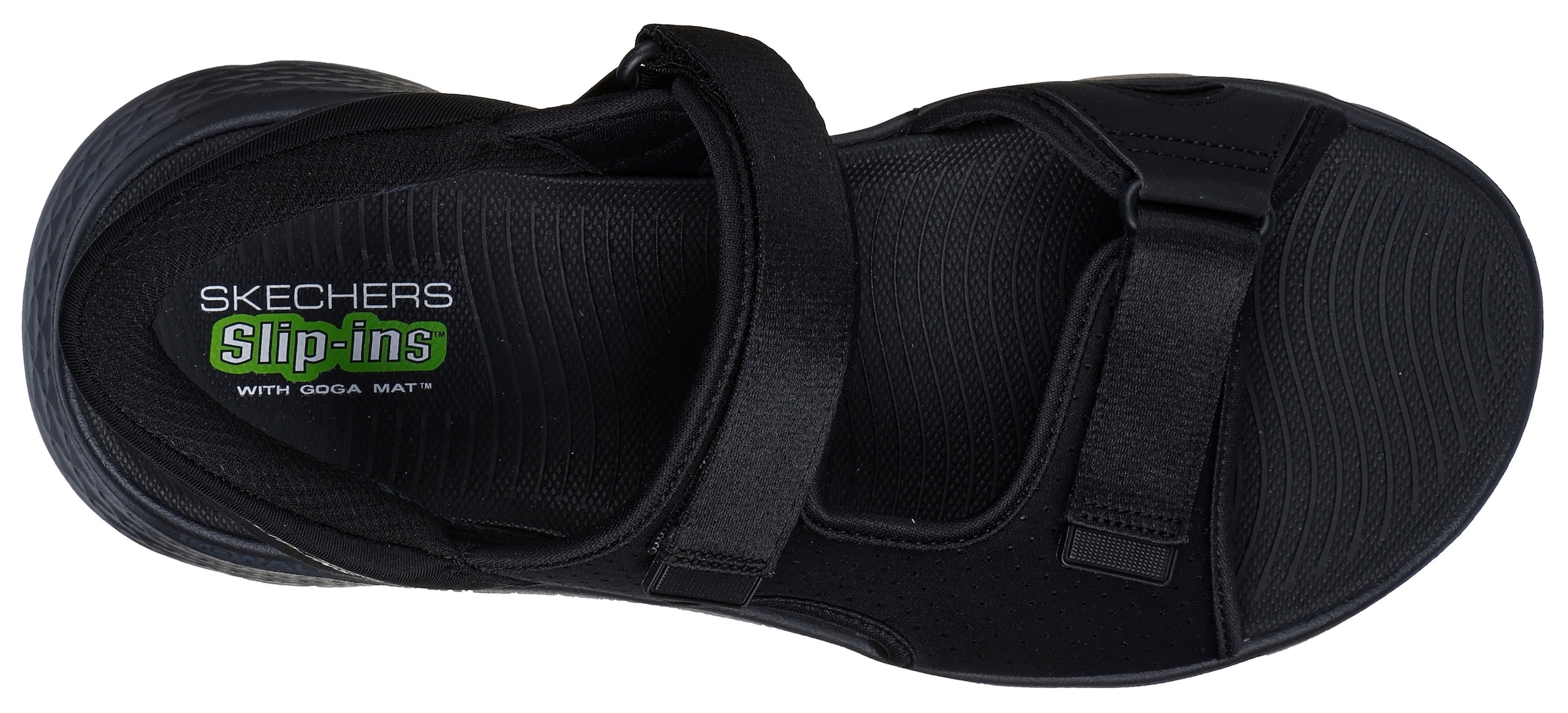 Skechers Sandale »GO WALK FLEX SANDAL-EASY ENTRY«  Sommerschuh, Sandalette, Slip-In mit atmungsaktiver Goga Mat Sohle