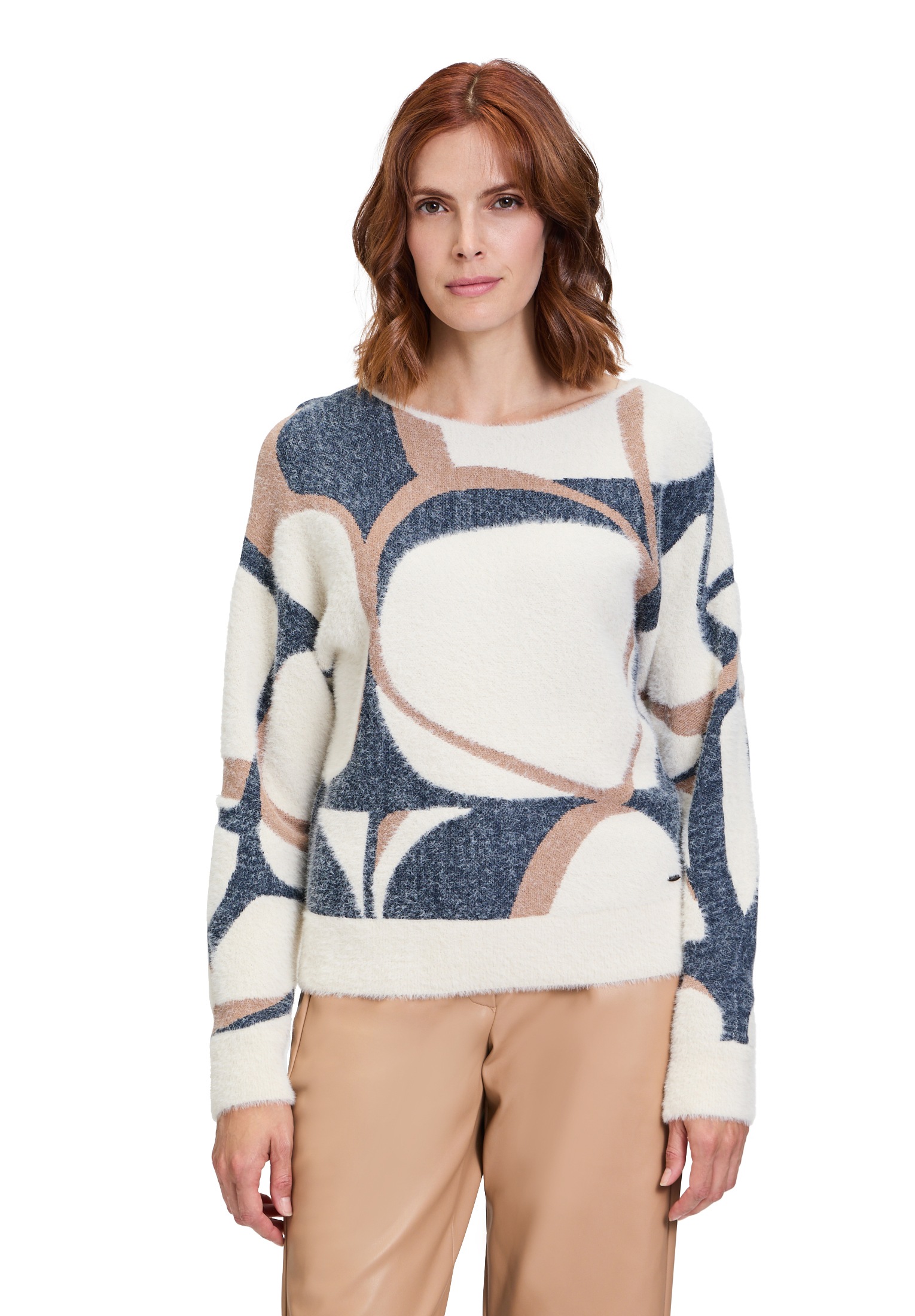 Betty&Co Strickpullover »Strickpullover mit Effektgarn«
