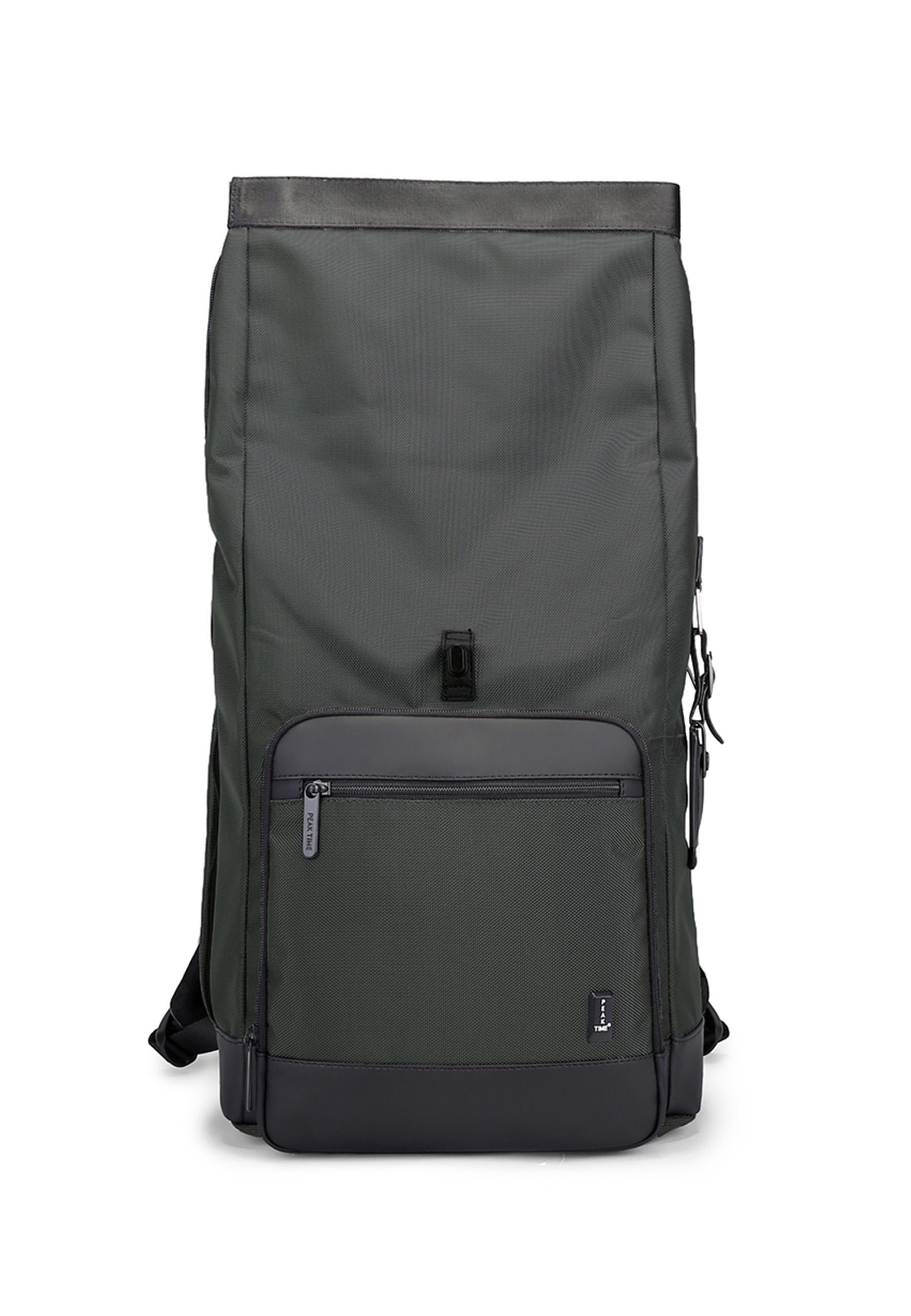 PEAK TIME Tagesrucksack »Tagesrucksack PT-303«, Cityrucksack mit Rolltop