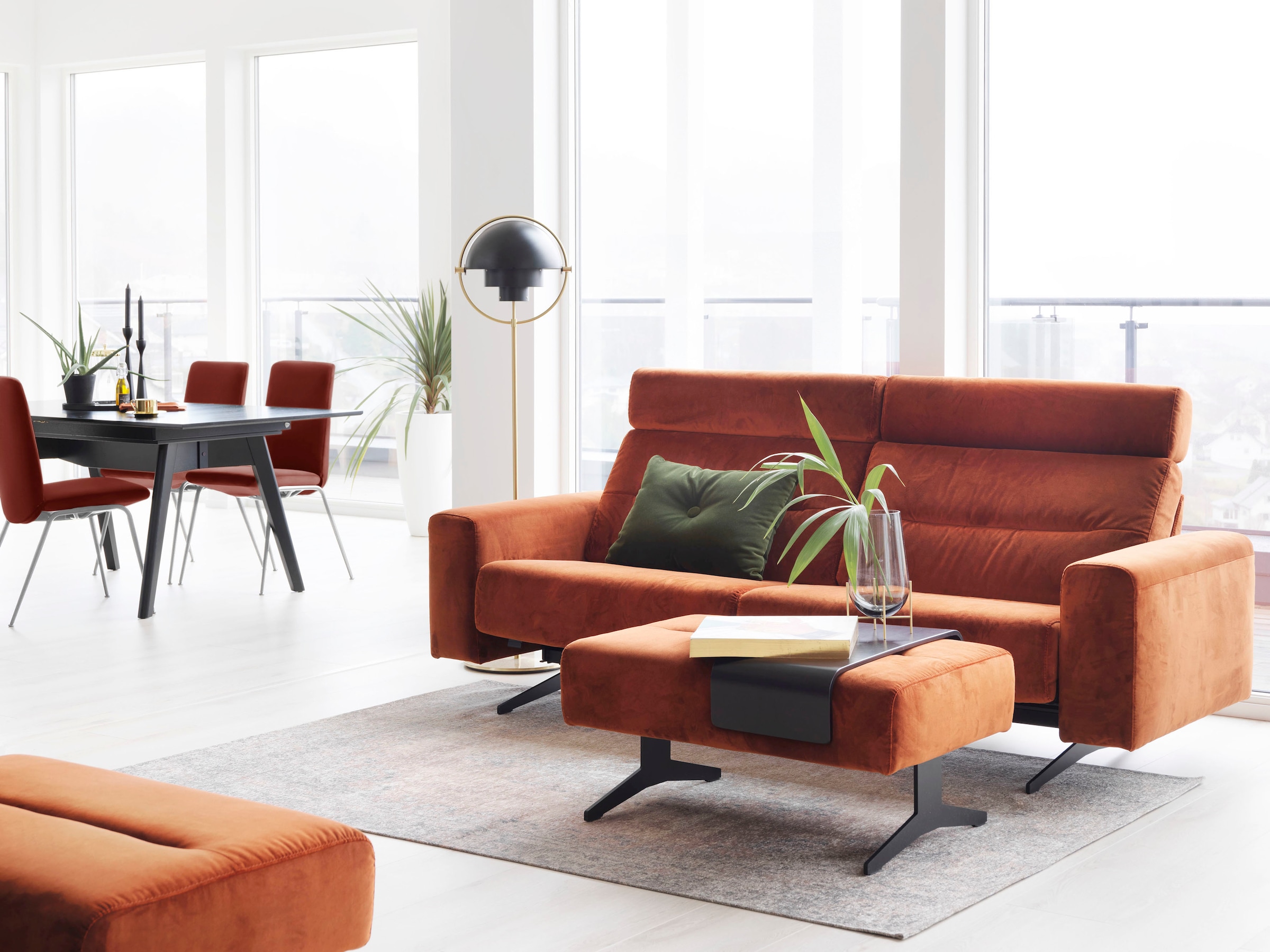 Stressless® Polsterstuhl »Laurel« () Low Back, Größe L, mit Beinen aus Stahl in Schwarz matt