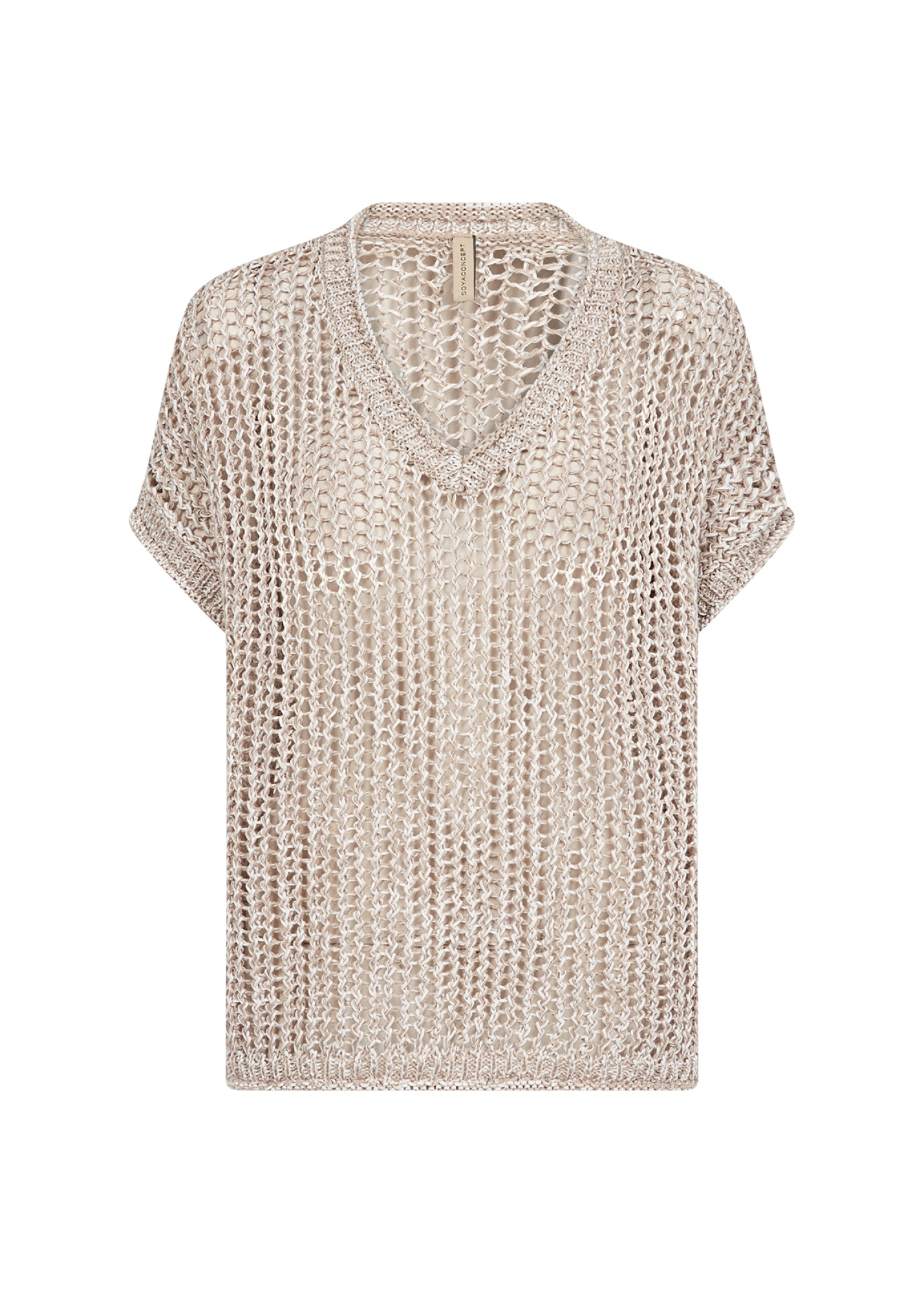 soyaconcept Kurzarmpullover »SC-RUDY 2«