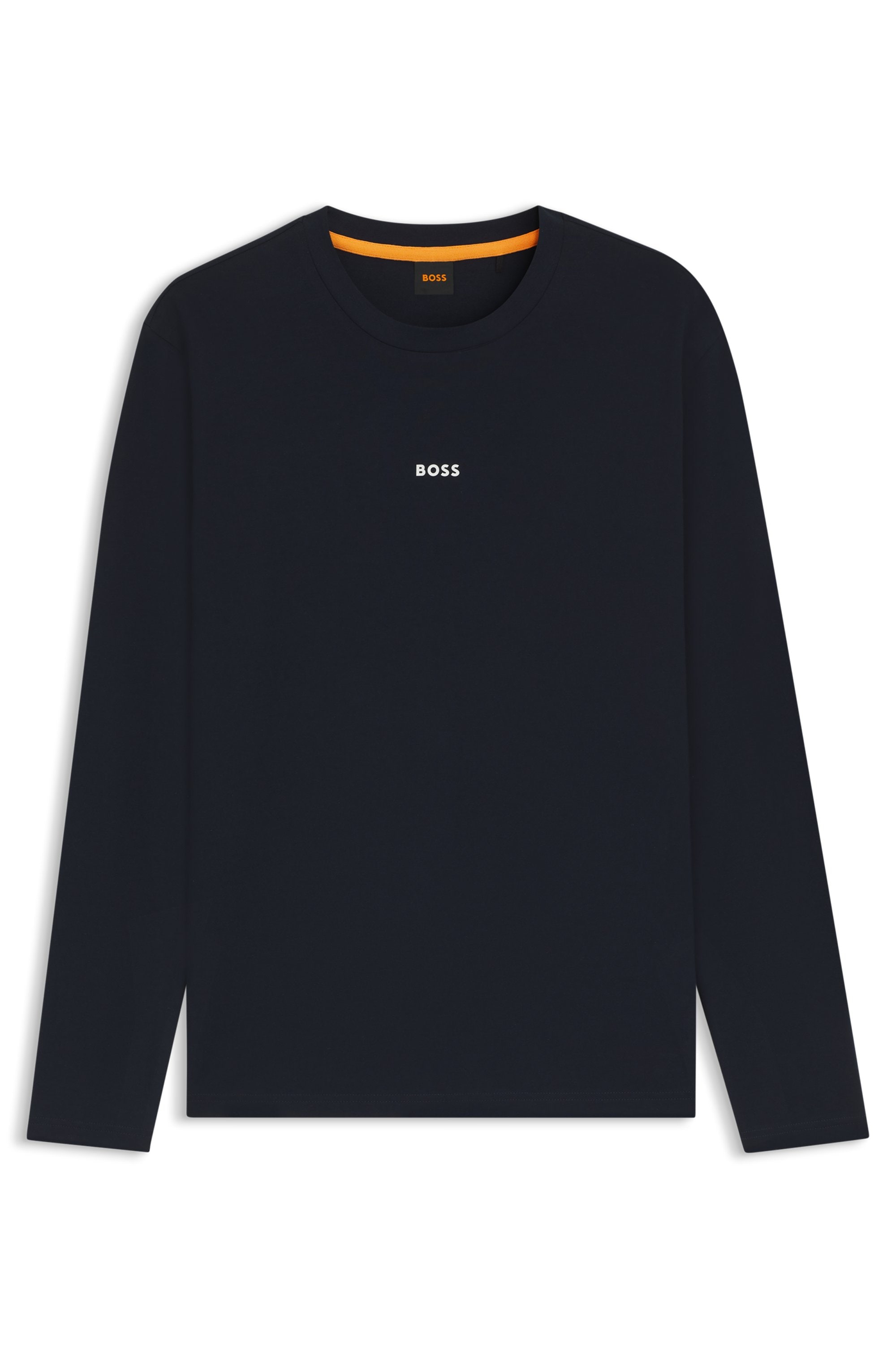 BOSS ORANGE Langarmshirt »TChark«, mit Logo-Schriftzug