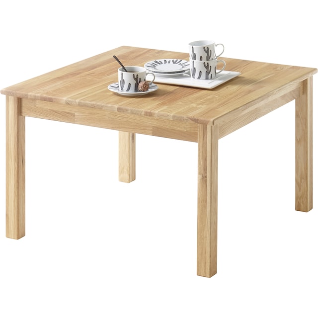 MCA furniture Couchtisch »Alfons«, Wohnzimmertisch Massivholz geölt, keilverzinkt  belastbar bis 20 kg online kaufen