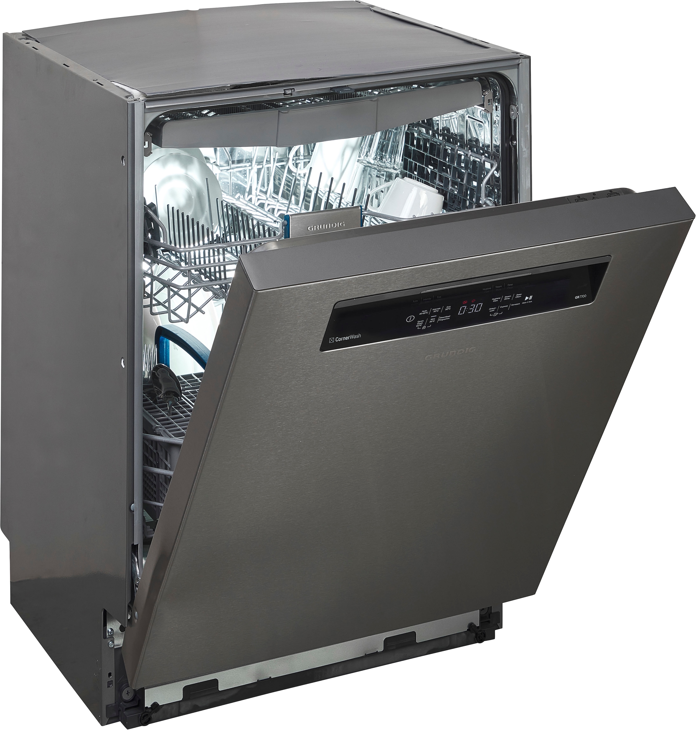 Grundig Unterbaugeschirrspüler »GNUP4510XCW 7696701677«, 14 Maßgedecke