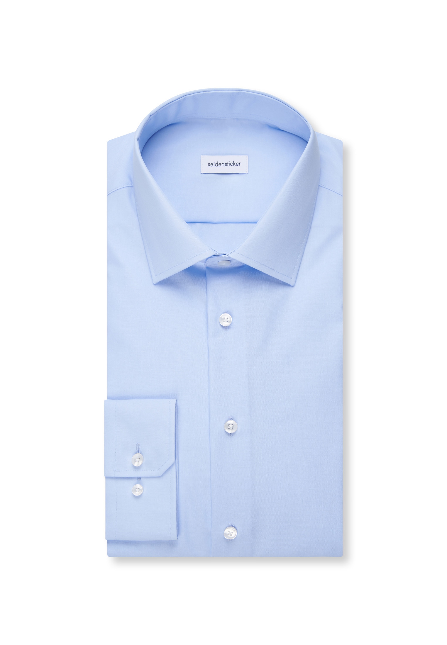 seidensticker Businesshemd »Schwarze Rose« Slim 1/1 Kentkragen Uni