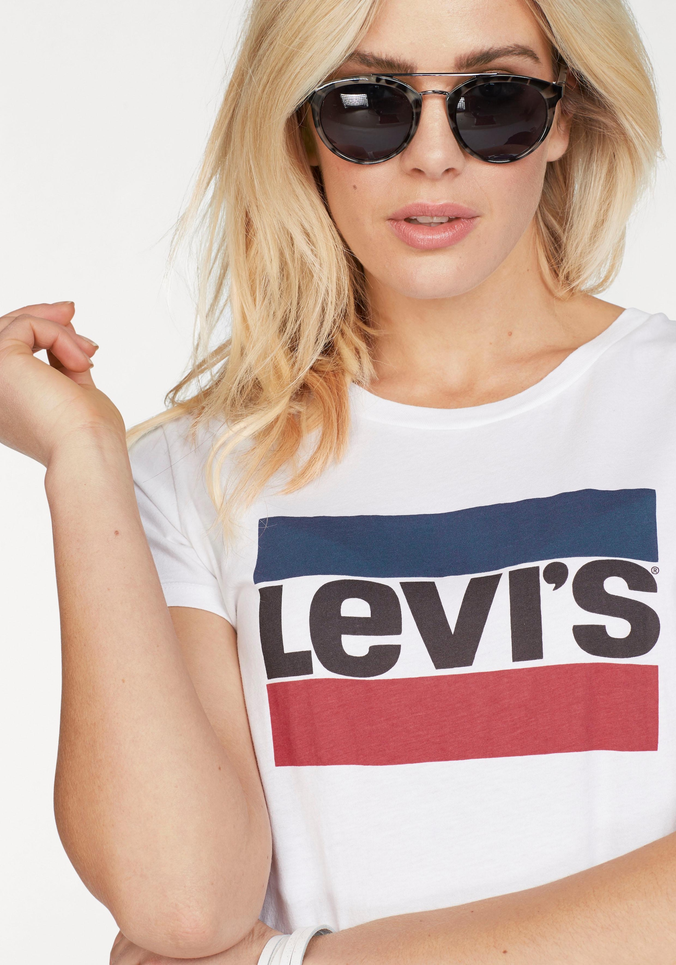 Levi's® T-Shirt »Graphic Sport Tee Pride Edition«, Logoprint auf der Brust