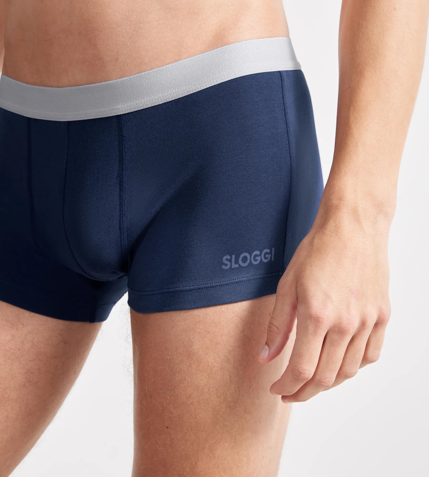 sloggi Retro Pants »men GO ABC 2.0 Hipster 2P« Packung, 2er Pack, 2 Stk. moderne bequeme Basics