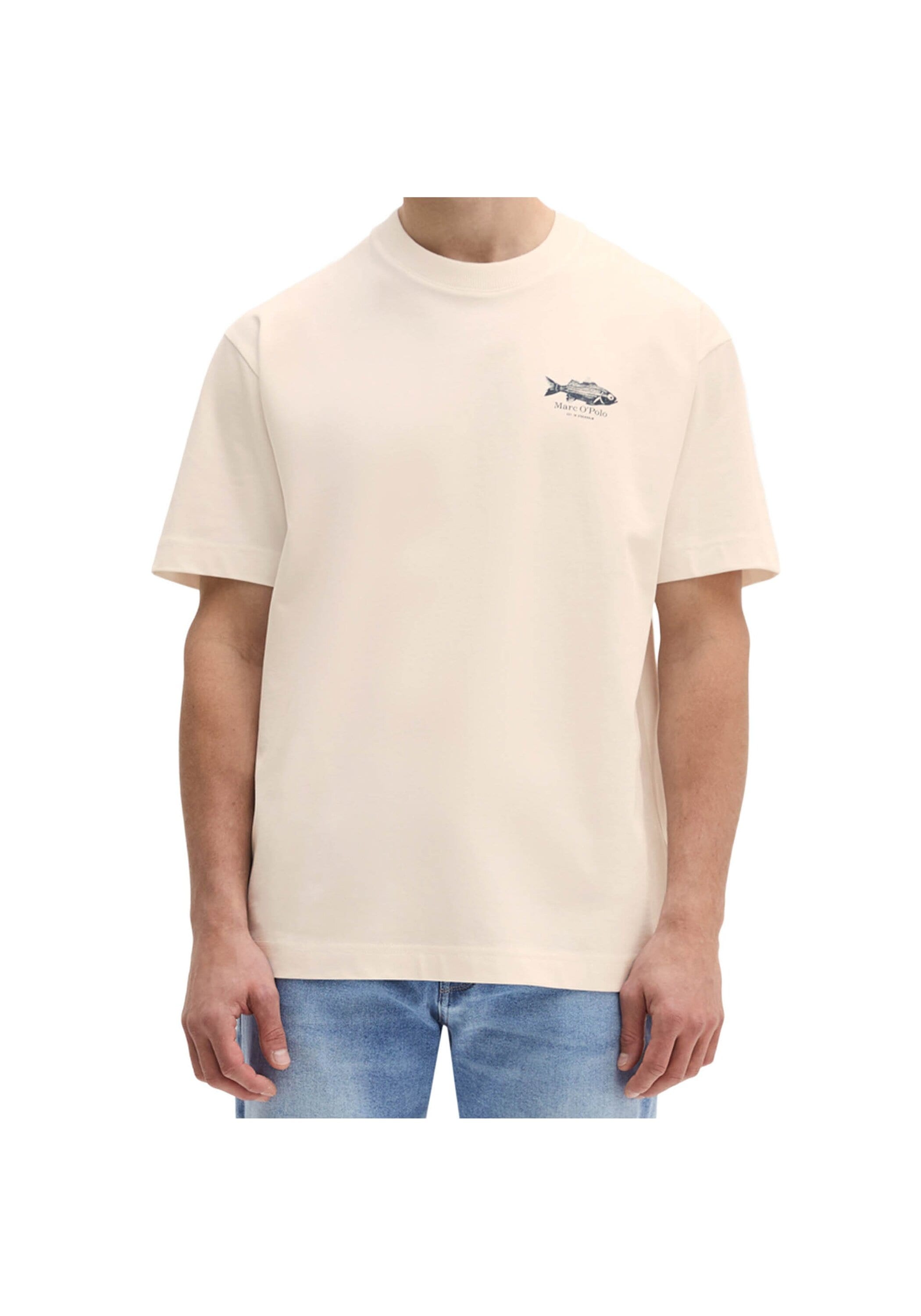 Marc O'Polo T-Shirt »T-Shirt Jersey T-Shirt Shortsleeve Loose Fit 1er Pack« 1