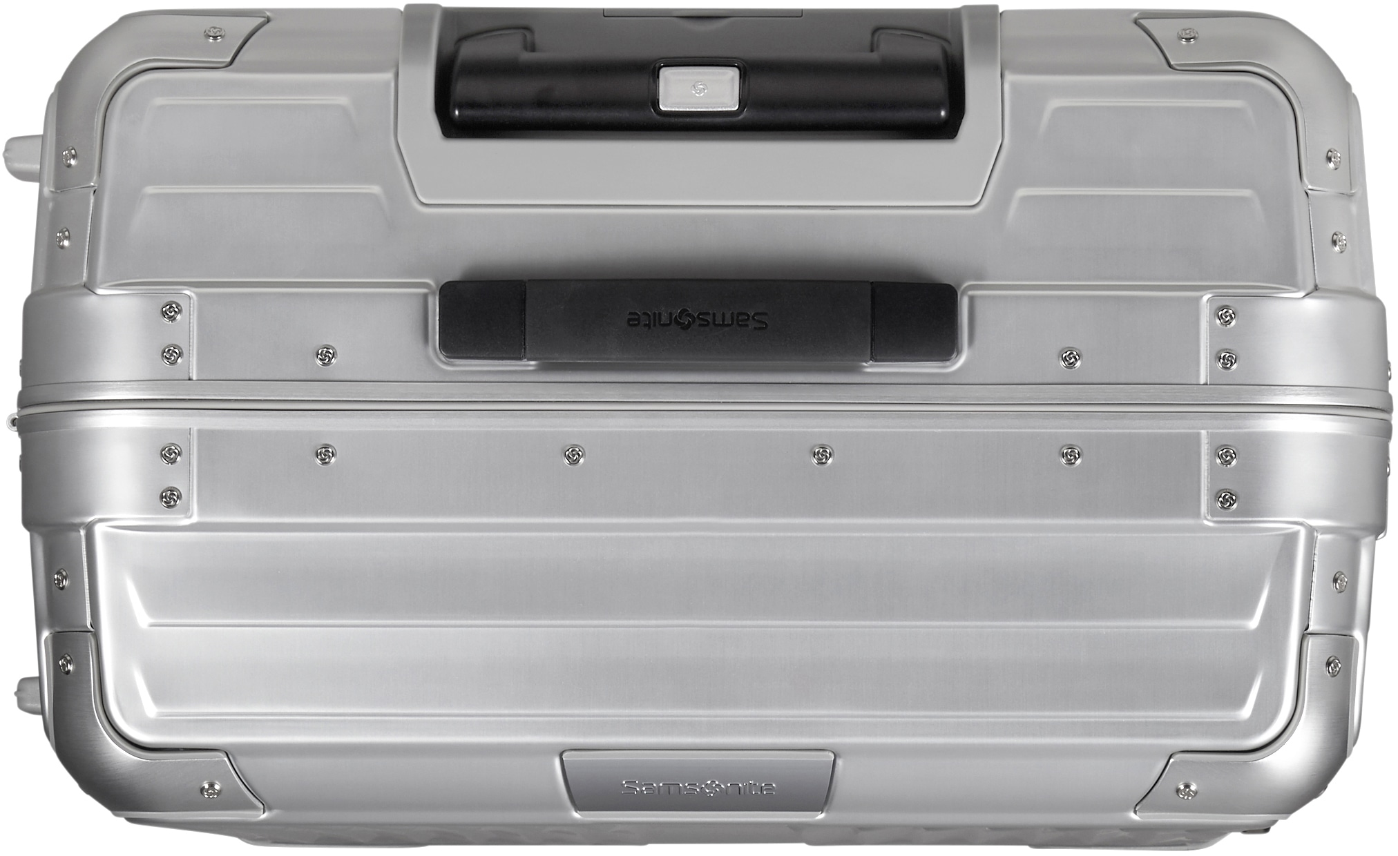 Samsonite Hartschalen-Trolley »LITE-BOX ALU«, 4 Rollen, Hartschalenkoffer Premium-Aluminium Großer-Koffer TSA-Zahlenschloss