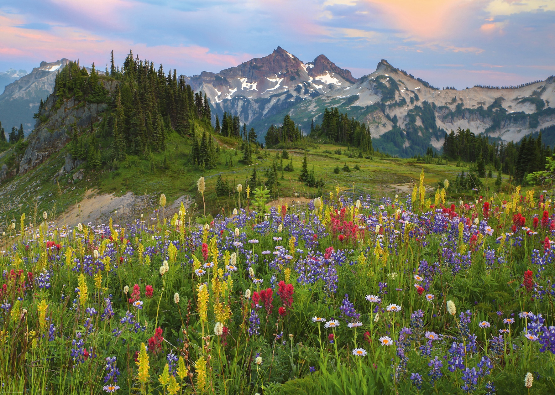 HEYE Puzzle »Tatoosh Mountains«, Made in Europe