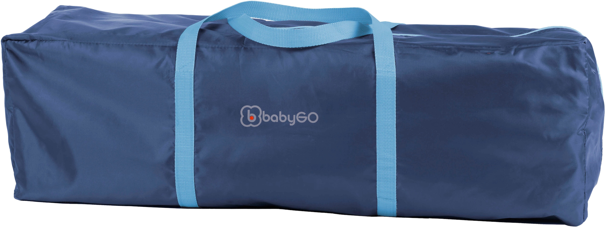 BabyGo Baby-Reisebett »Sleeper Deluxe, blau«, mit Musik-Mobile