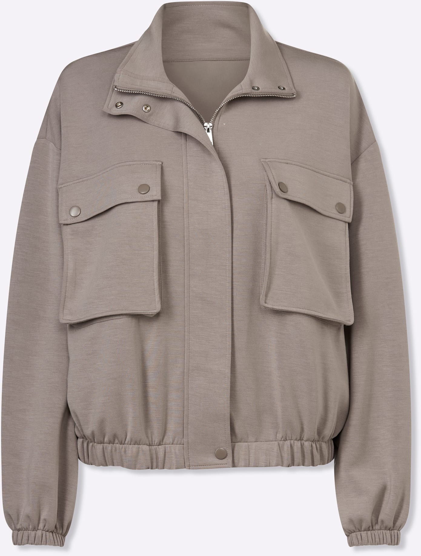 heine Shirtjacke »Jersey-Jacke«, (1 tlg.)