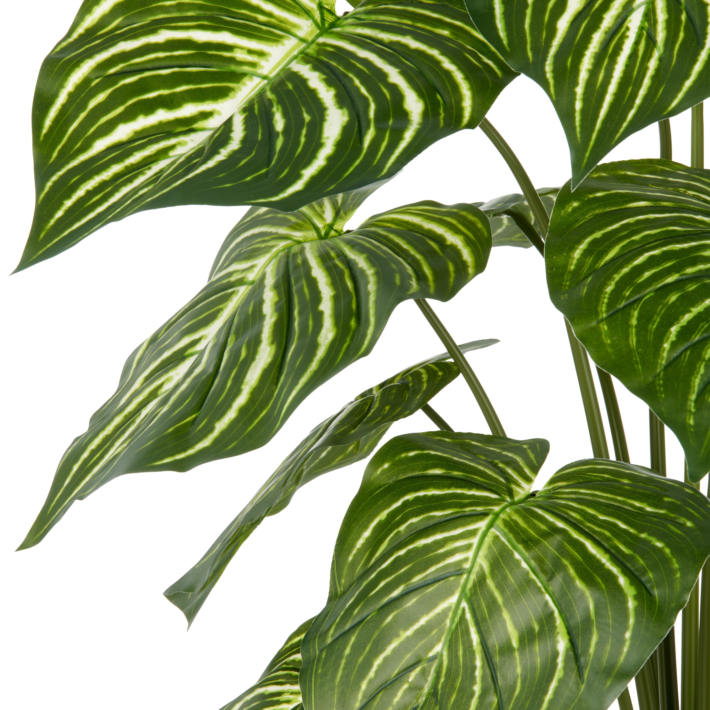 Creativ green Kunstpflanze »Philodendron Birkin« mit naturgetreuem Blattwerk