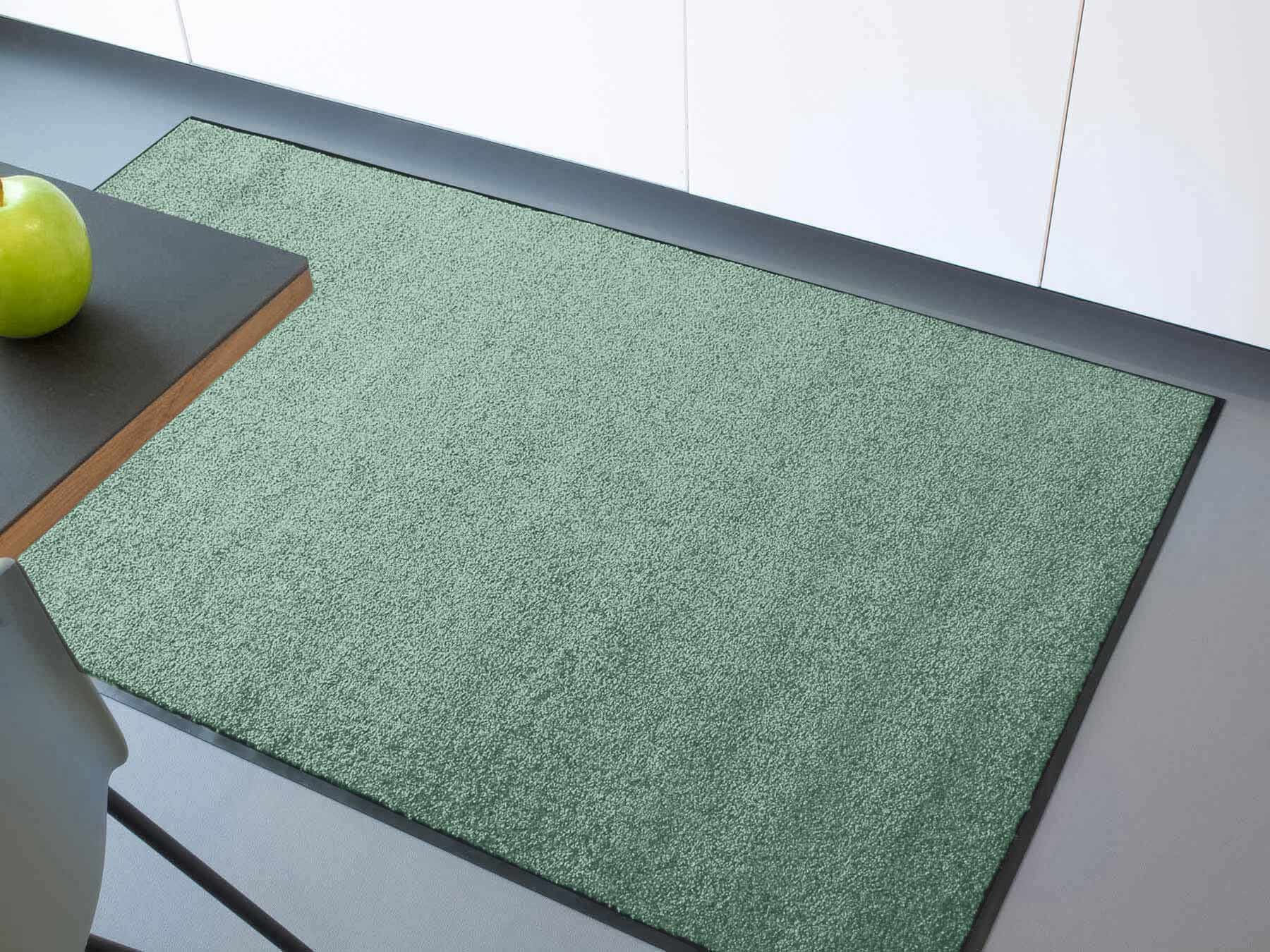 Primaflor-Ideen in Textil Fußmatte »Schmutzfangmatte CLEAN PRO, Made in Belgium«, rechteckig, 8 mm Höhe, Uni-Farben, UV-beständig, strapazierfähig, waschbar