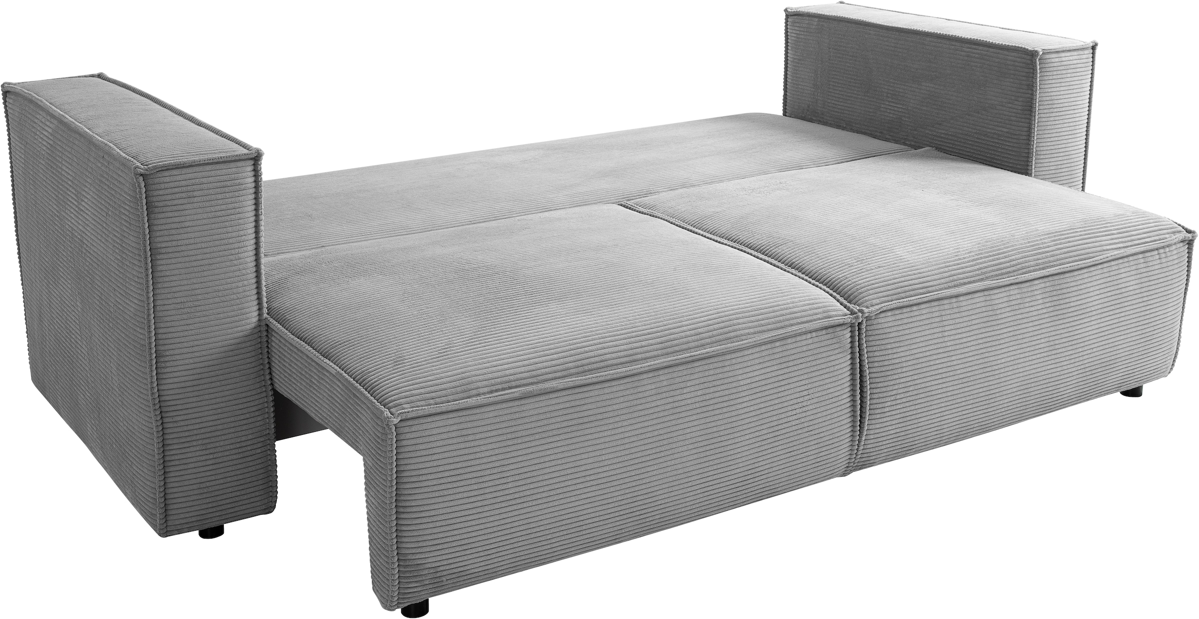 WERK2 Schlafsofa »Memo Kansas Breite 252cm, mit extragroßer Liegefläche 202x152cm«