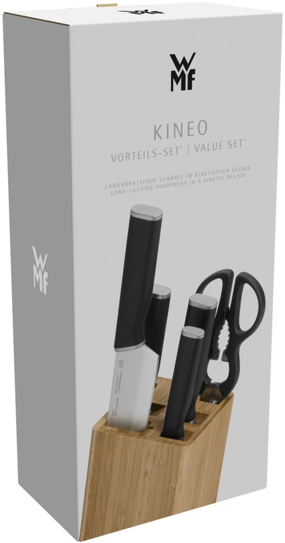 WMF Messerblock »Kineo« 6 Stk. Messerklingen aus Spezialklingenstahl, Made in Germany