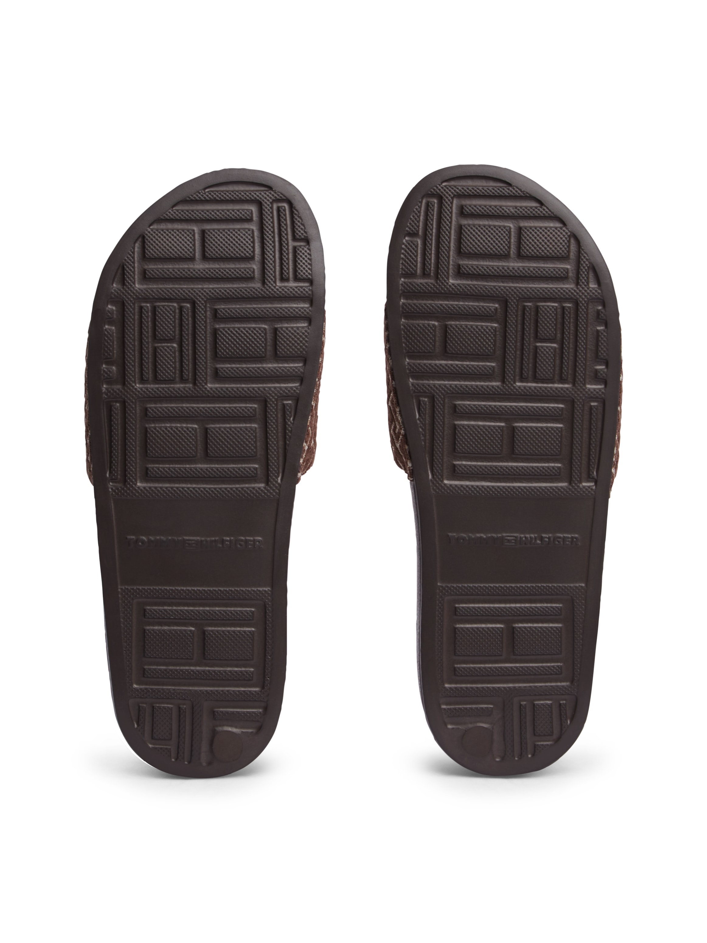 Tommy Hilfiger Pantolette »TH MONOGRAM POOL SLIDE«  Strandschuh, Poolslides, Sommerschuh mit TH-Logodruck