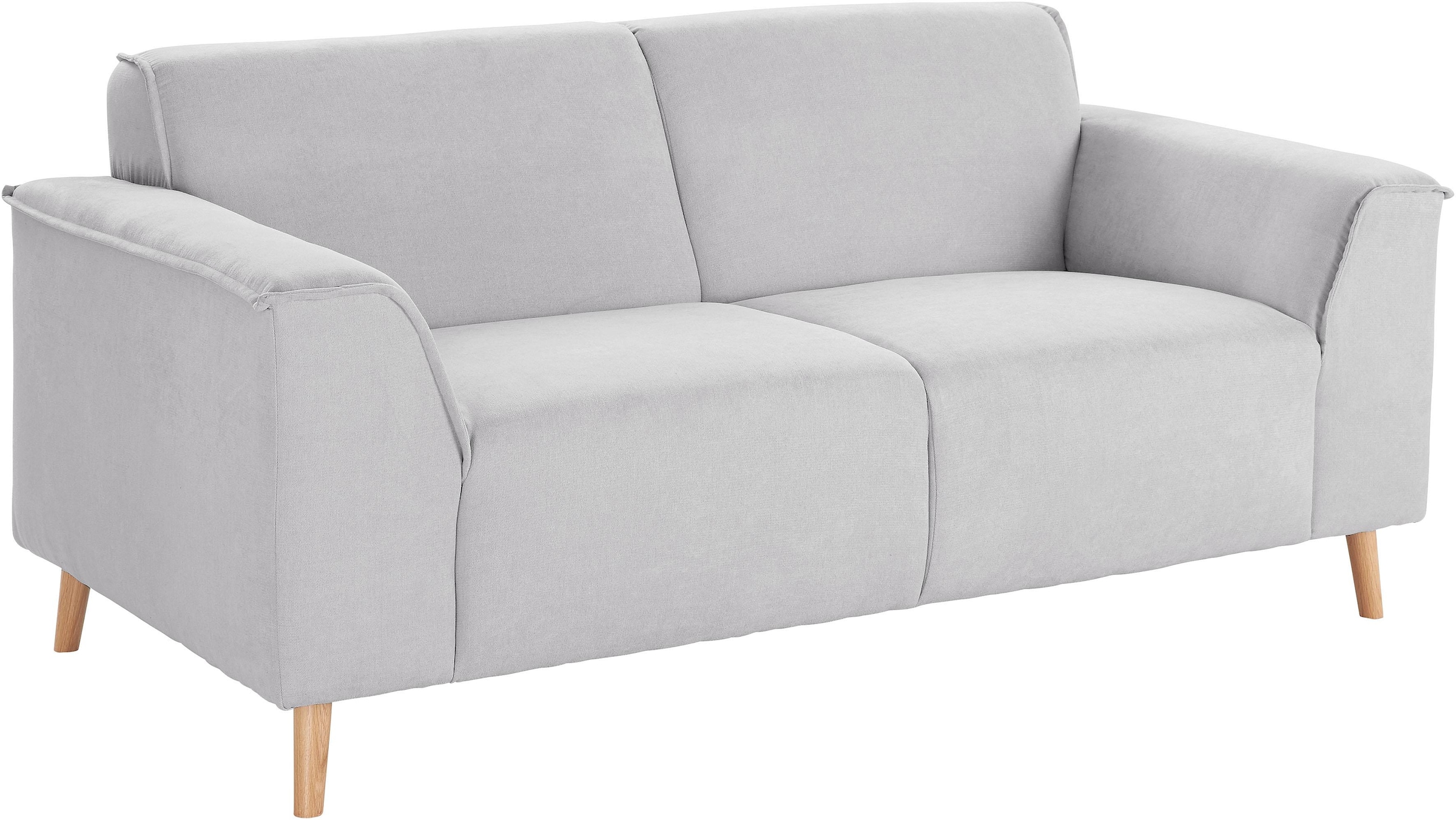 Home affaire 2-Sitzer »Janek Scandic Design, elegant und zeitlos« mit Federkern und Keder in scandinavischem Design