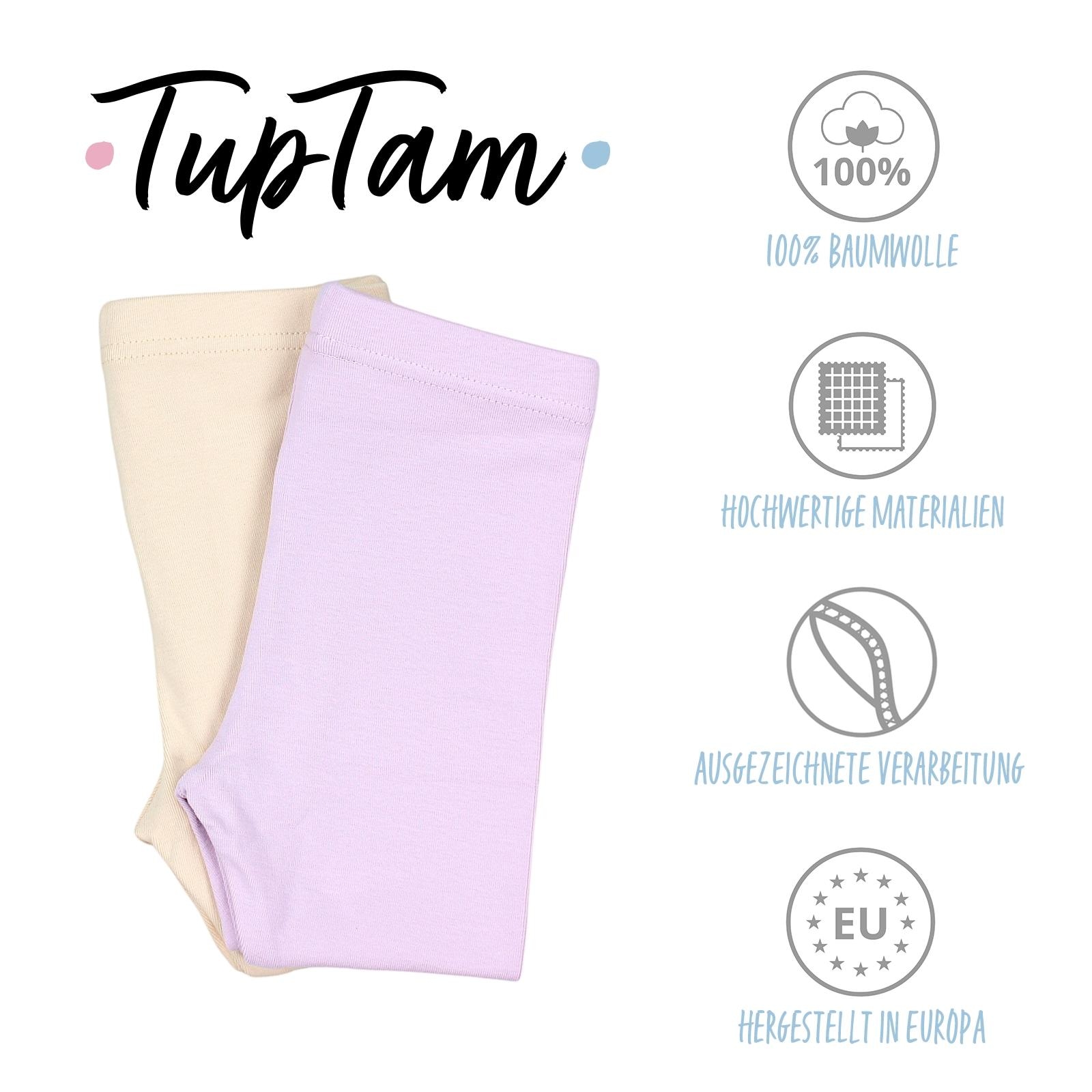 TupTam Leggings »Leggings Baby Mädchen Lange Leggings 2er Pack«