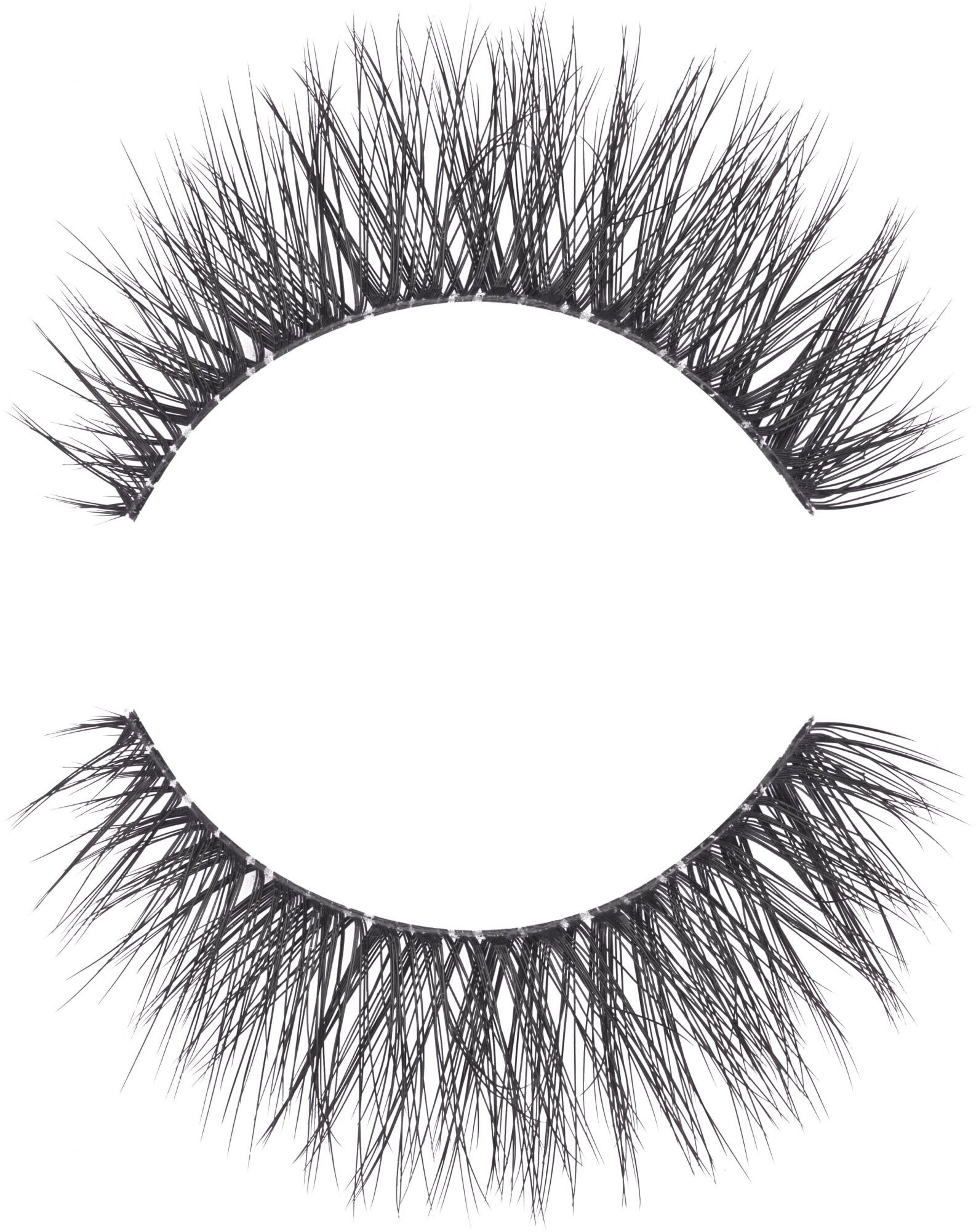Essence Bandwimpern »what the fake! false lashes«, (Set, 3 tlg.)