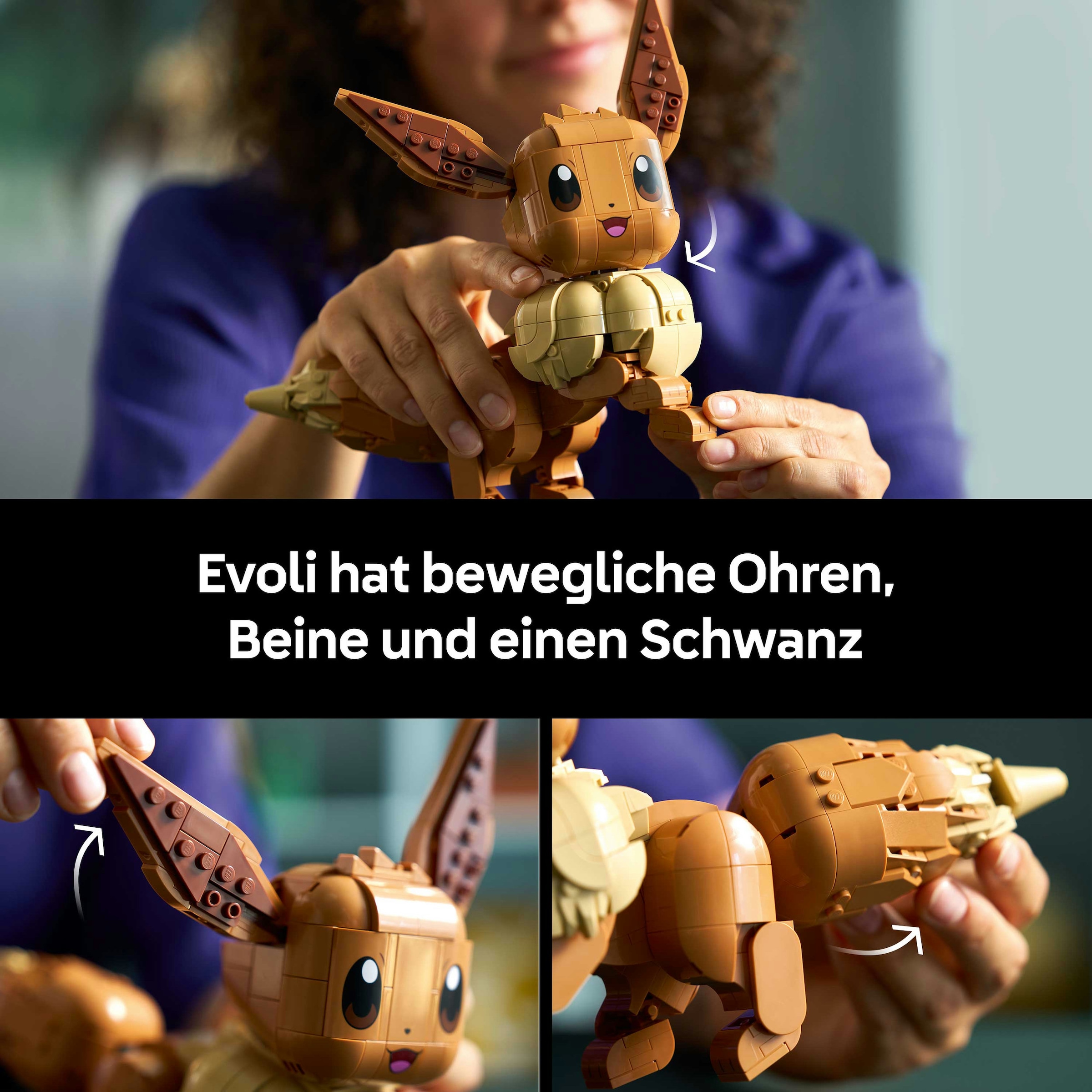 LEGO® Konstruktionsspielsteine »Evoli (72151), LEGO Pokémon«