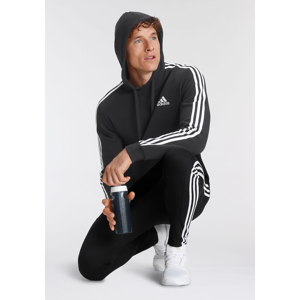 adidas Sportswear Sweatshirt »ESSENTIALS FLEECE 3STREIFEN HOODIE«