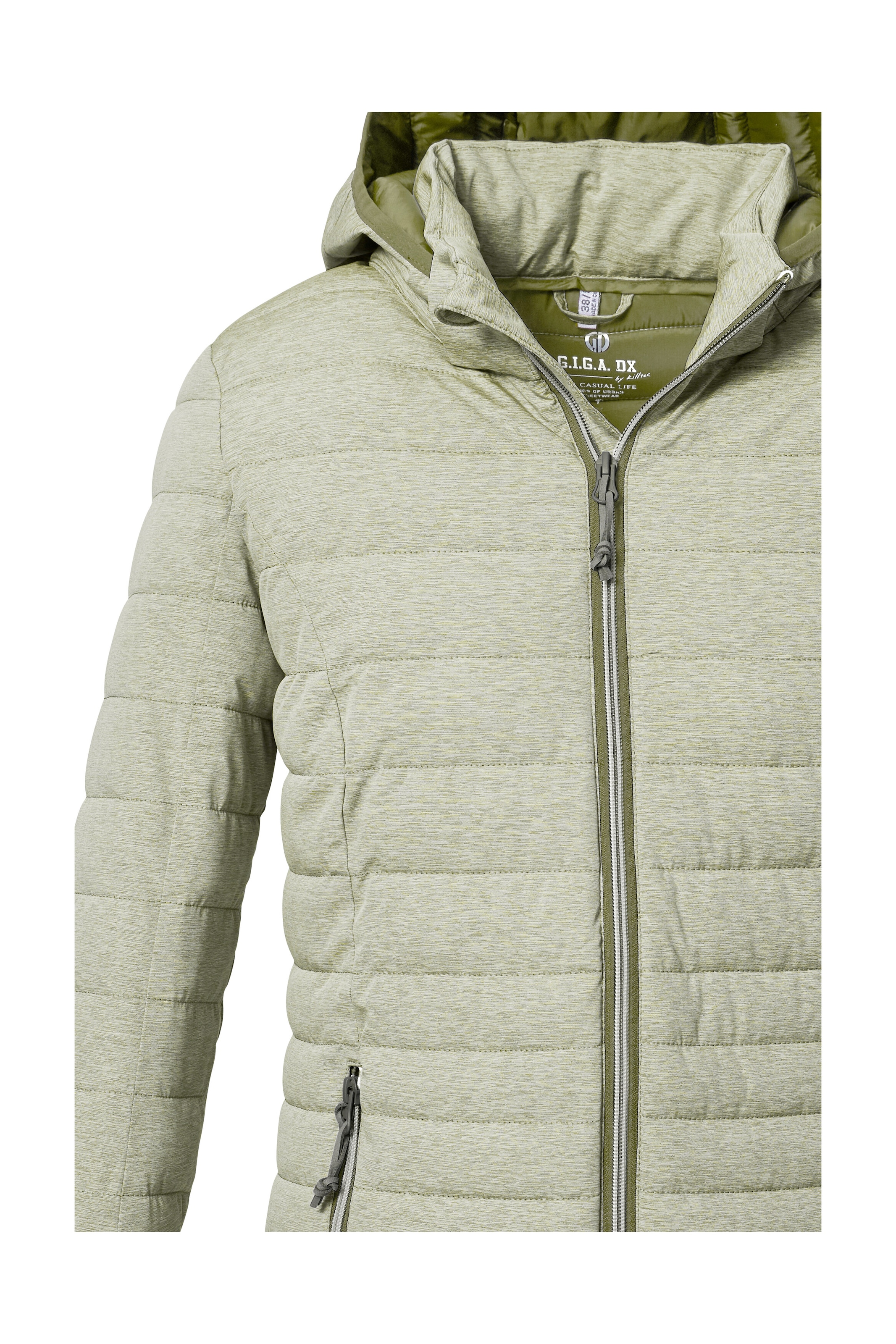 G.I.G.A. DX by killtec Steppjacke »Uyaka«, Leichte, wasserabweisende Damenjacke mit abzippbarer Kapuze