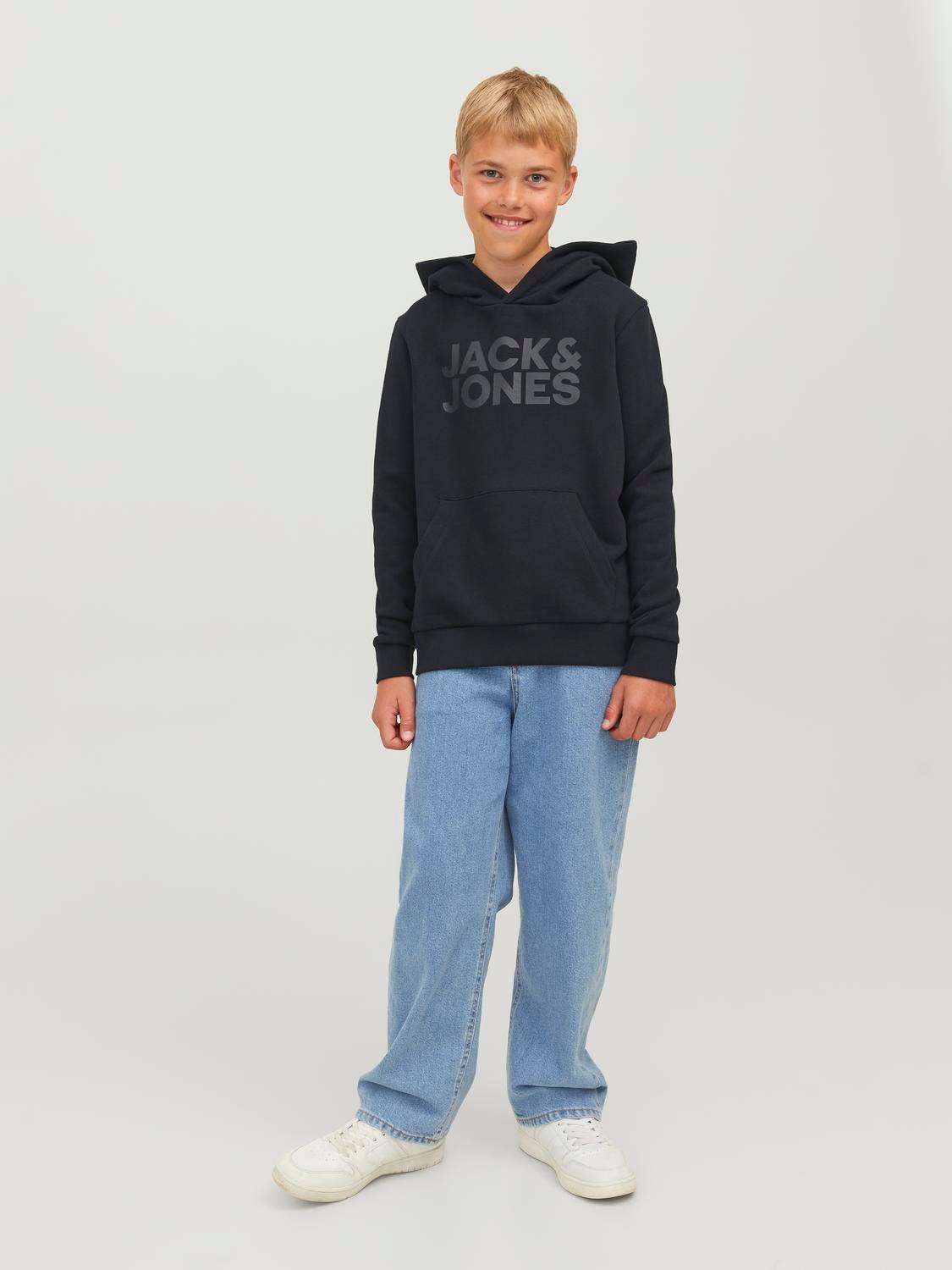 Jack & Jones Junior Kapuzensweatshirt »JJECORP LOGO SWEAT HOOD«