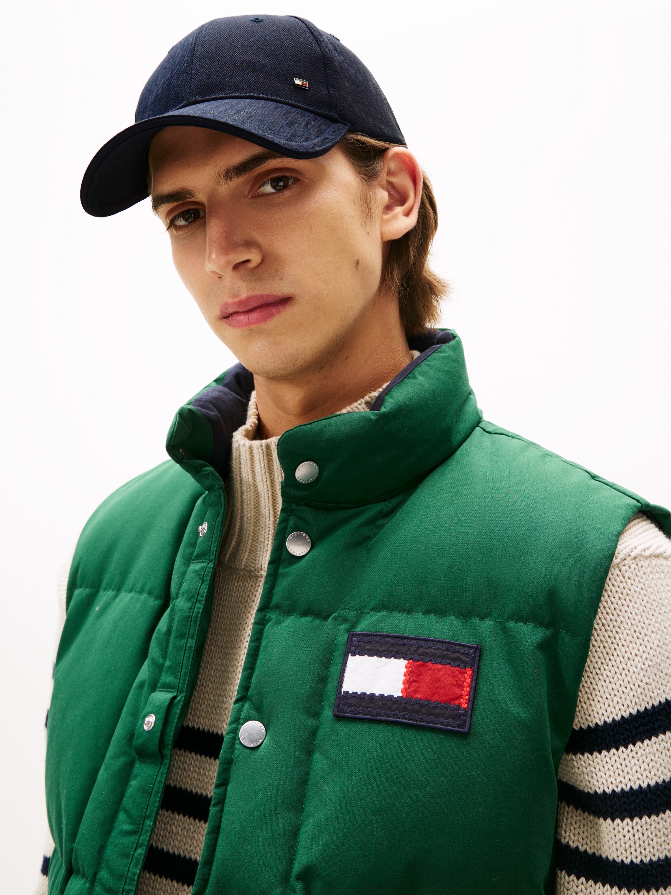 Tommy Hilfiger Baseball Cap »COTTON PANEL CAP«, Größenverstellbar