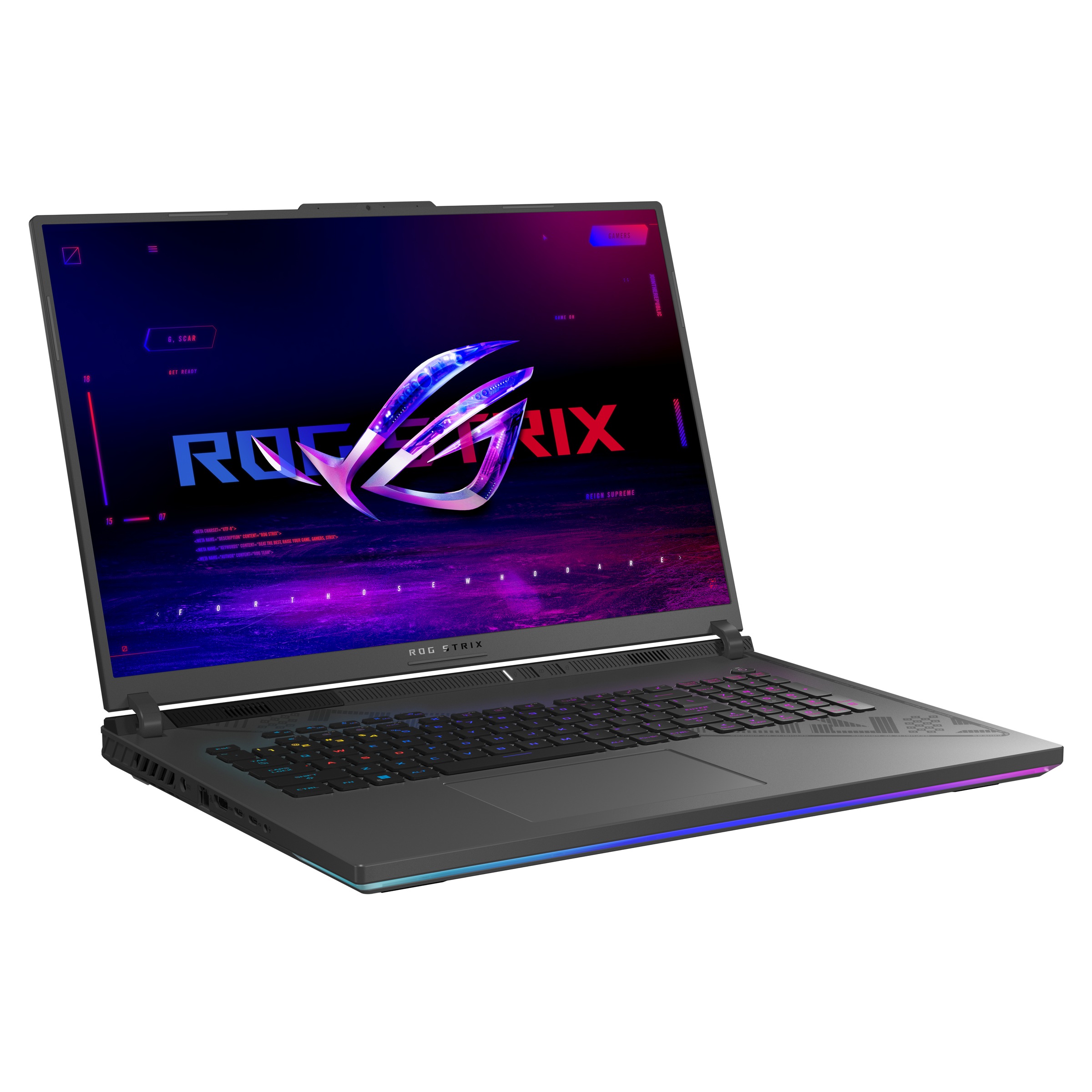 Asus Notebook »ROG Strix G18 G814JV-N5010W 18" i7-13650HX/16GB/1TB/RT W11H«, 45,7 cm, / 18 Zoll, Intel, Core i7