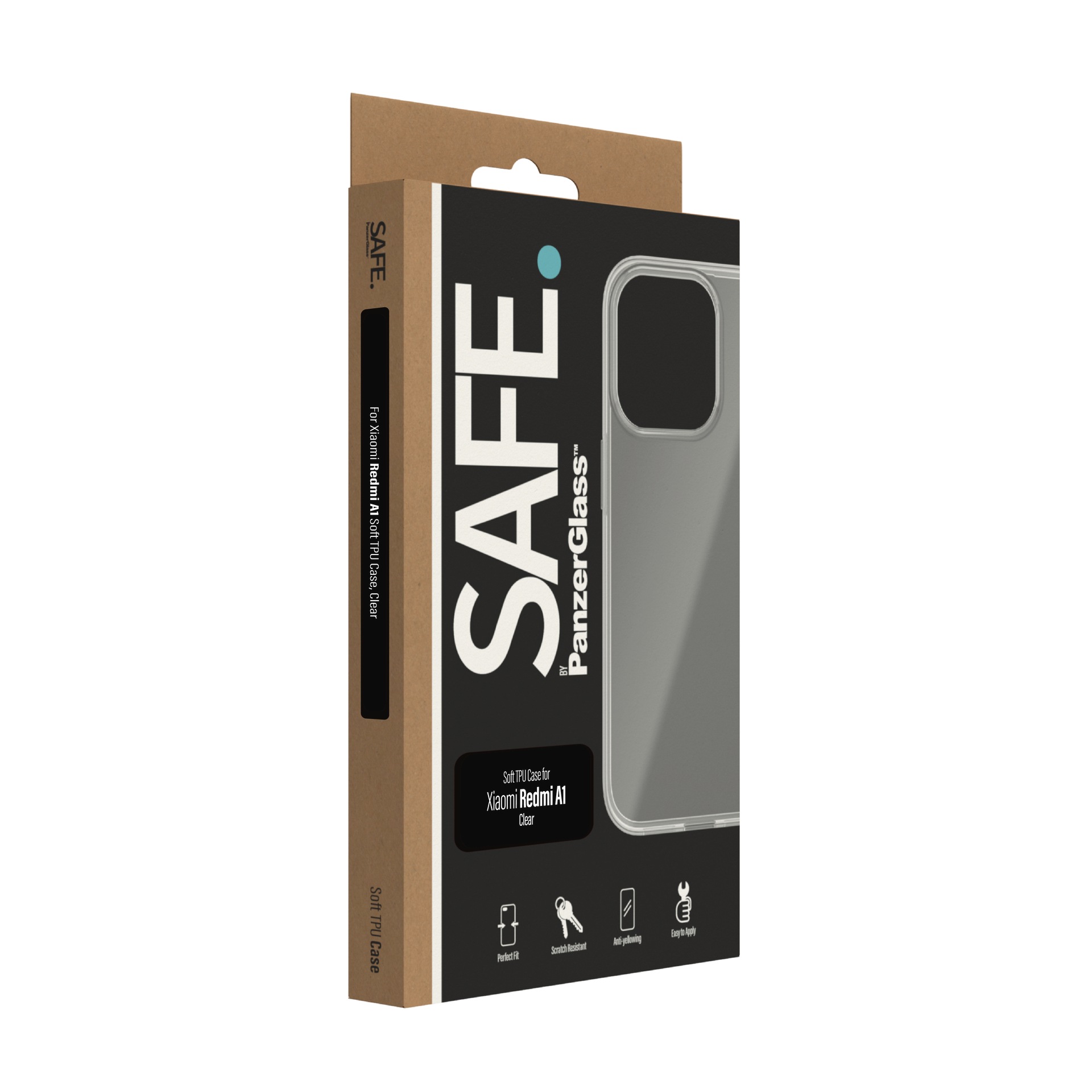 SAFE by PanzerGlass Displayschutzglas »SAFE. by PanzerGlass, Case f. Xiaomi Redmi Go 2«