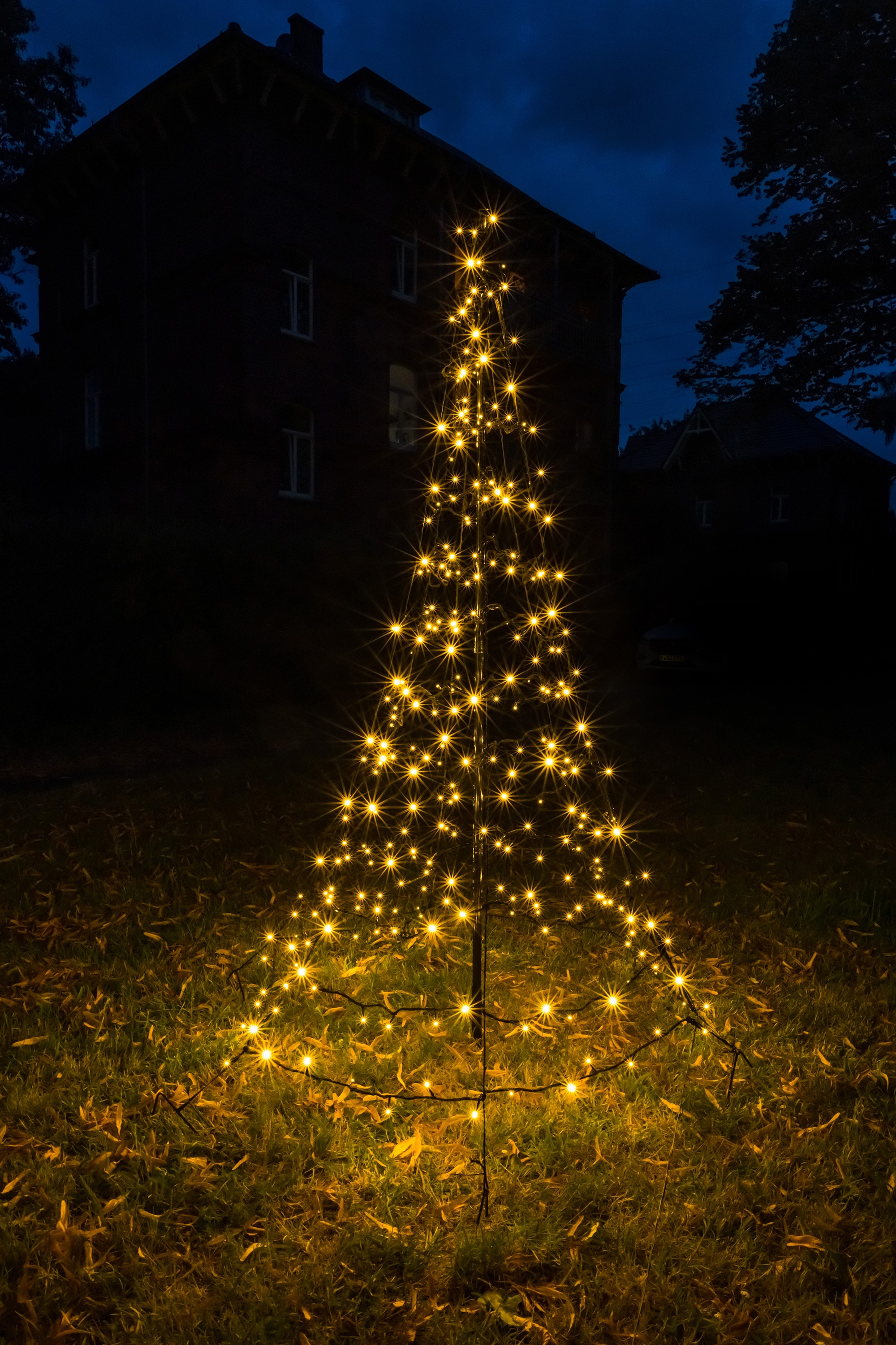 GALAXY LED Baum »Galaxy«, 480 flammig-flammig, mit Aufstellmast, aus Metall und Kunststoff, mit warmweißen LEDs